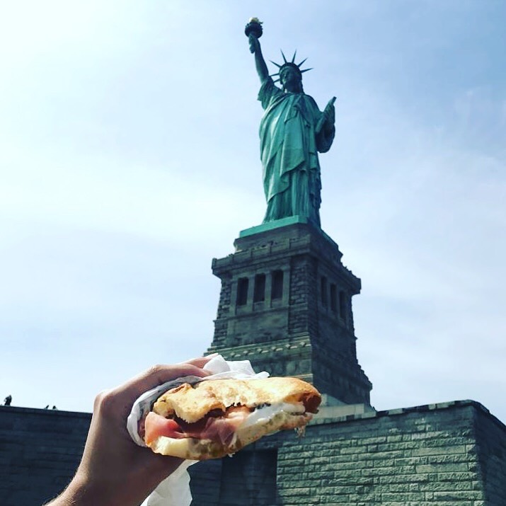Happy Labor Day and happy first of September!! ๐๐ผ Wherever you are today, our schiacciate, cantucci and coffee can come with you ๐ต We are OPEN in all locations with regular weekday hours: closing at 3pm in the Heights and 5pm in Hoboken, Bay and 4th st! ๐ฅฐ๐ฎ๐น Come get a smile ๐