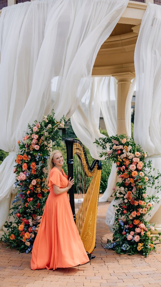 That’s the beauty of live music — every entrance, every transition, every closing moment is perfectly timed to you. 🎶 It’s not just background music, it’s the soundtrack to your love story. 💍🤍
#UtahWeddingHarpist #harpmusicbychelsey #WeddingCeremonyMusic #HarpistForHire #LiveWeddingMusic #WeddingInspo #WeddingPlanningTips #WeddingMusician #BrideToBe #UtahBride #EngagedInUtah #UniqueWeddingldeas #WeddingVibes #CeremonySongs #InstrumentalWeddingMusic #WeddingEntertainment #ModernBride #WhimsicalWedding #CustomWeddingMusic #HarpMusicMagic #musicalmoments
