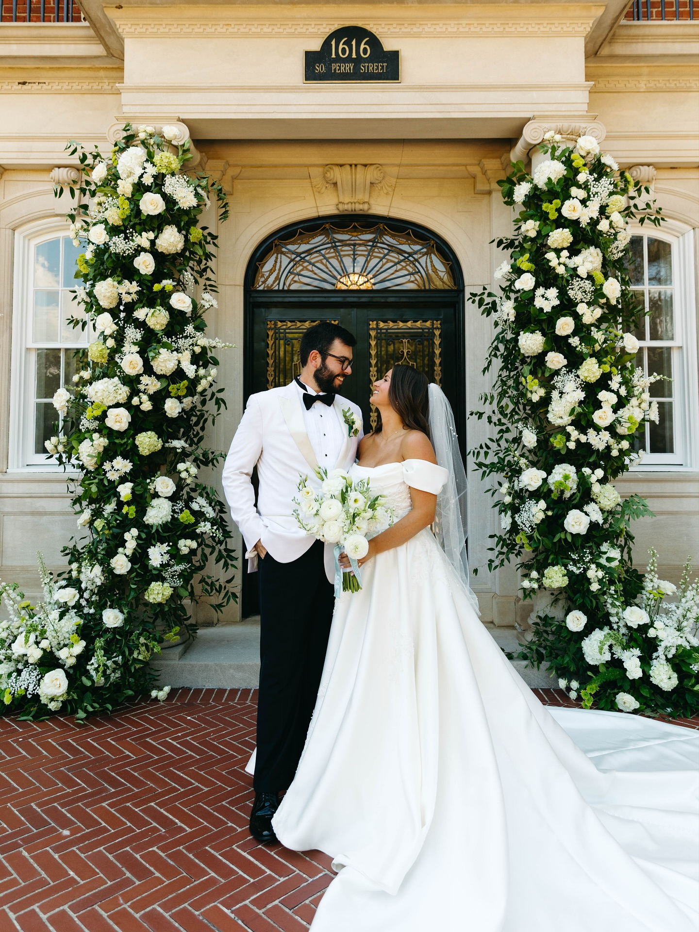 Sometimes the sweetest couple and family (shout out @meredithchorton) comes along roughly six weeks before their desired wedding date and you work together to create the most heart-centered wedding day possible.
Abby & Matthew’s love was such a joy to witness and with all of God’s glory, it didn’t rain a drop until right after they got into the getaway car as husband and wife existing their wedding reception.
Thank you and your wonderful families for allowing us to host your stunning day and I cannot wait to see more of your beautiful wedding photos!! 🤍
Cheers to your life together 🎉
Venue: @the1616house
Florals: @flowersbyamanda
Hair & Make up: @brittneyashtonartistry
Photography: @brdphotos_
Caterer: @savoiecatering
Band: @therealcompozitionz
Stage: @brendlerentalco
Brides Cake: @olexascafe
Grooms Cake: @pastryartcakes
Getaway Car: @jebsvintage
Dress: @bellasbridal
Jeweler: @berejewelers
Bride & Groom: @abz_holl @mel_holl