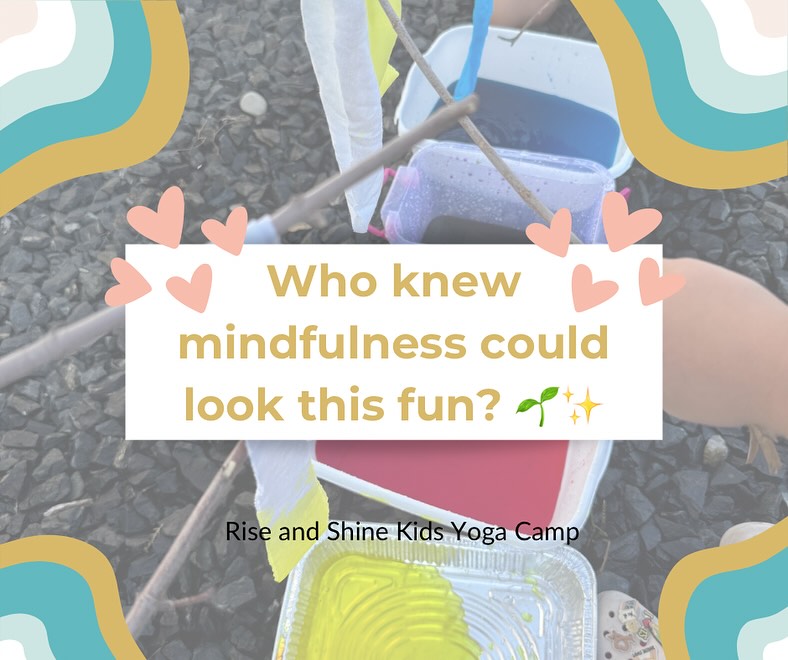 🌟 How It Ties Into Mindfulness
Both activities naturally anchor kids in the present moment.
• Chopsticks connect them to body awareness and control.
• Tie-dye connects them to creativity, patience, and acceptance of outcomes.
Together, they help kids develop calm focus, build resilience, and celebrate their own unique creations—all cornerstones of mindfulness practice.
Mindfulness isn’t just sitting still… it’s found in play, color, and trying something new. 💛🌈
#MindfulKids #RiseAndShineKidsYoga #CreativityAndCalm #kidsyoga #kidsyogacamp #winnipegkids #mindfulart