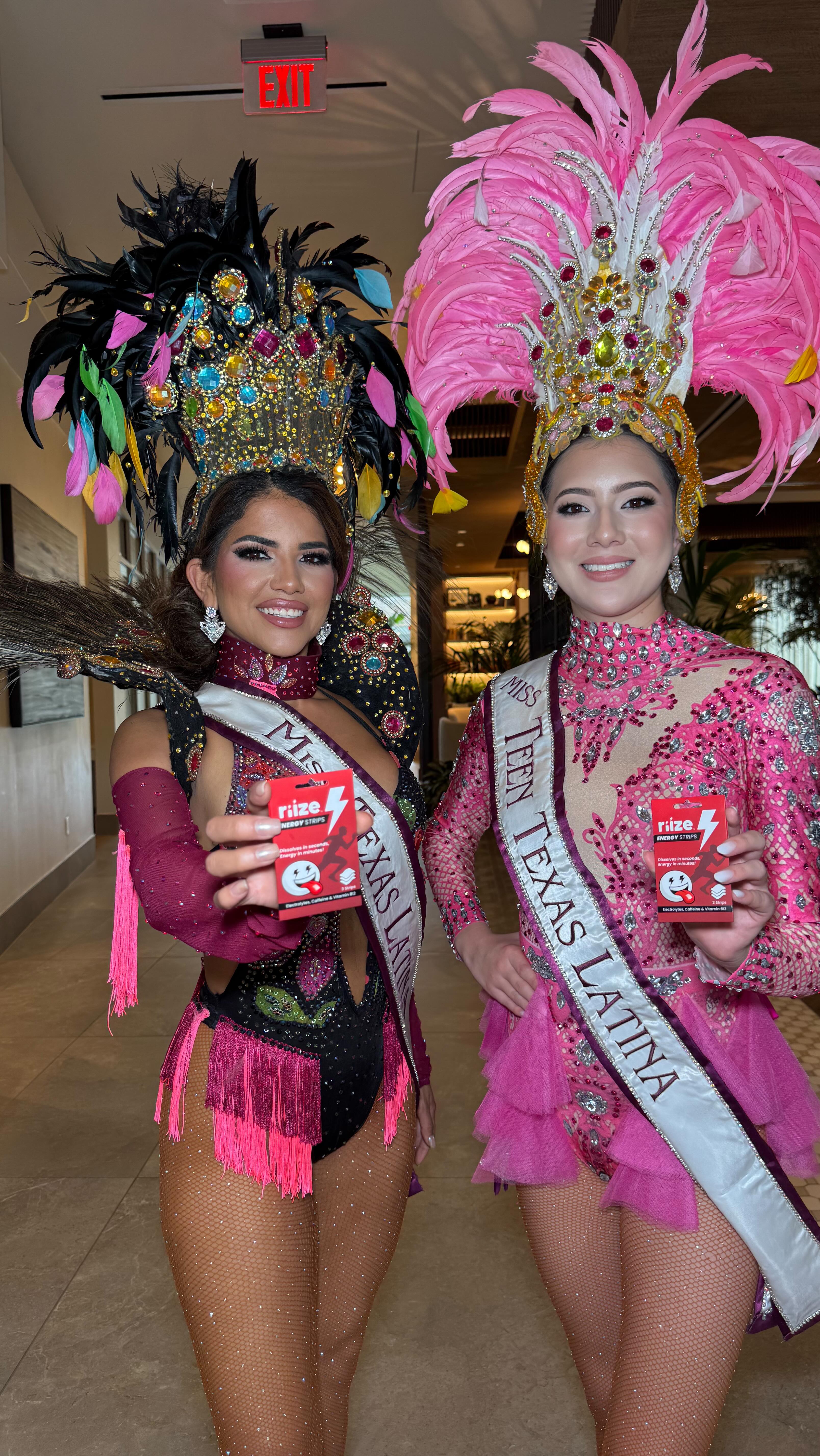 💫 Thank you for the great energy boost @riizestrips!⚡️
All of our candidates and Queens have enjoyed having @riizestrips join us this pageant weekend! ✨👑
⚡️ Riize Strips is fast acting oral strips that deliver science backed energy, rest, and vitality without pills or water! 🙌🏻
The Energy Strips have 50 mg caffeine + B12 and electrolytes for a jitter free, clear headed boost! 🌟
On the go, no mess, just results!! 🙌🏻
@roadtomisstxlatina