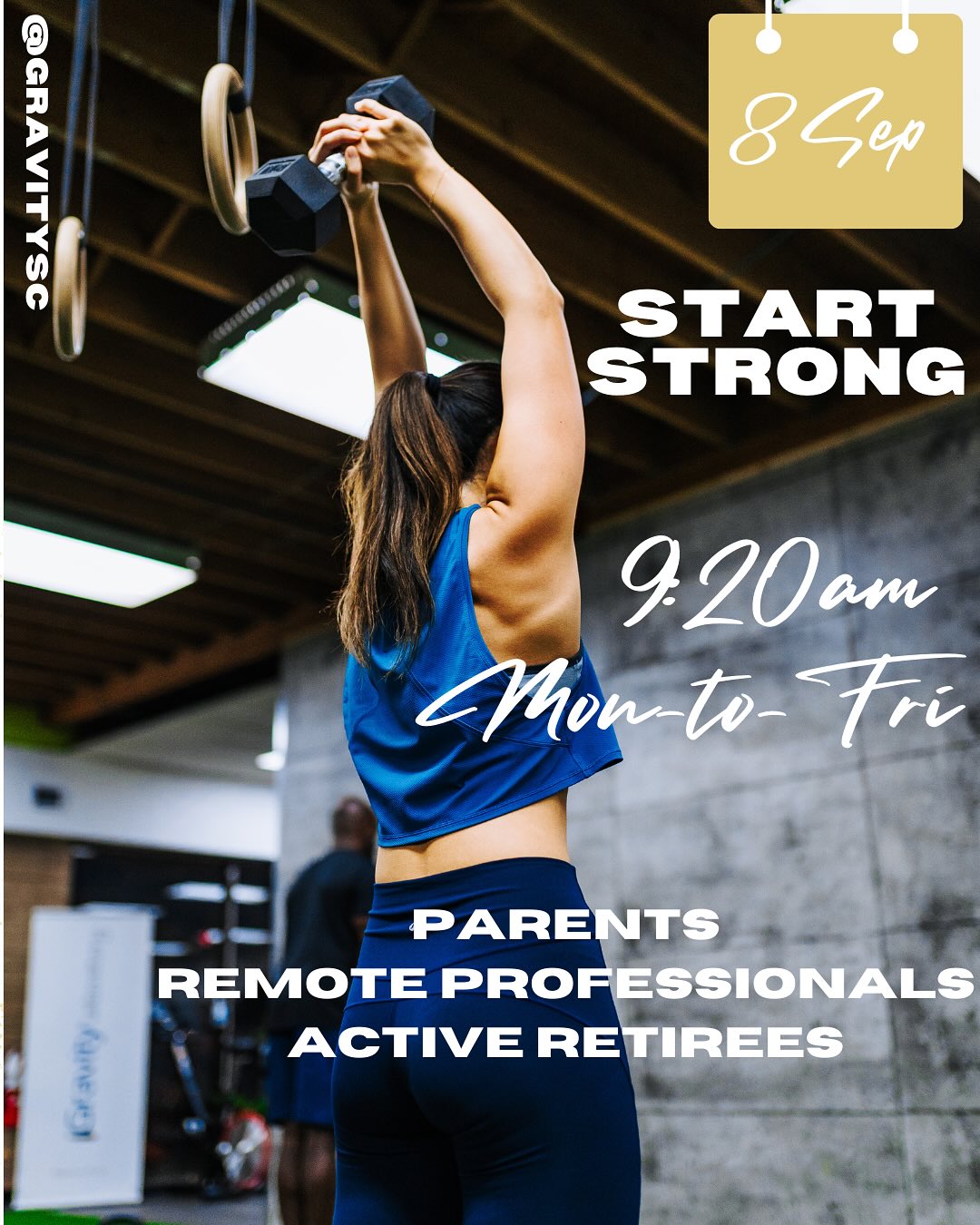 Parents:
After school drop-off, it’s time to claim a little space for yourself. Start Strong is our 9:20am class designed to build strength, improve mobility, and recharge your energy — so you can take on the rest of your day with confidence.
Remote / Flexible Professionals:
Work remote? Make 9:20am the best break of your day.
Start strong blends strength, conditioning, and mobility so you log back into work feeling energized, focused, and unstoppable — without the afternoon crash.
Active Retirees:
Stay strong, mobile, and energized at every age.
Our 9:20am classes are suited for active retirees who want to build strength, protect mobility, and keep moving with confidence. A supportive community, smart programming, and results you’ll feel in daily life.
This program commences Monday 8th and runs every weekday 9:20-10:20am. Reach out to book your complimentary sessions.
#freetotry #parentlife #remotework #activeliving