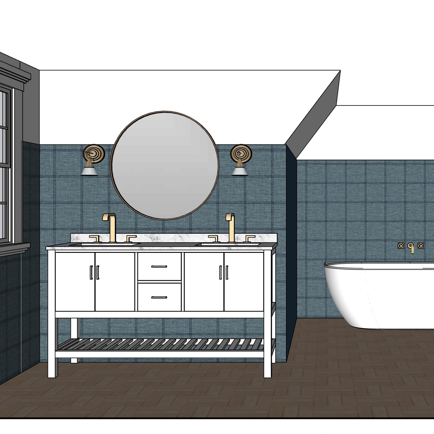 Do you have difficulties visualising the potential of a space? Rest assured you are not alone….
Many people have the same struggle. They know that they want to make a change but don’t necessarily know where to start. Bathrooms are definitely one of the trickiest spaces to picture before they’re built. Tiles, fittings, mirrors, lighting – the choices are endless, and once they’re installed, there’s no going back.
If you struggle to visualise how all the elements will work together, that’s exactly where a designer steps in. We create layouts, colour schemes and moodboards so you can see your bathroom before a single tile is laid. That clarity helps you make confident decisions and avoids costly mistakes.
It’s not just about choosing pretty tiles (though we love those too) – it’s about ensuring the layout is practical, the lighting is flattering, and the finishes feel timeless.
We care about the tiniest details - even down to the height of the powerpoint… And because we have done this rodeo many times we preempt problems before they start..
In this bathroom we decided to move the vanity to enjoy the natural light and opening up the area for the bath so it feels more generous - less cavernous. The reveal will be coming soon…
Ready to turn your bathroom renovation ideas into a plan you can see (and trust)? Book your initial design consultation today and let’s get started.
#bathroomdesign #bathroomrenovation #interiordesignersydney #northshoreinteriors #southernhighlandshomes #modernbathrooms #luxurybathrooms #bathroominspo #renovationmadeeasy #tiledesign #bathroomlayout #designerbathrooms #homerenovationsydney #interiordesignaustralia #timelessdesign