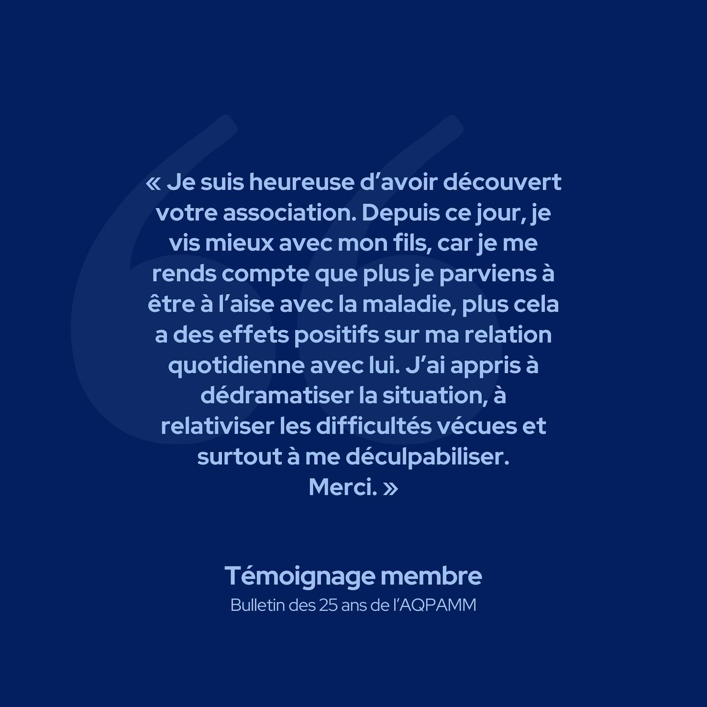 Témoignage à l’occasion des 25 ans de l’AQPAMM ⭐️ (Arborescence)
#temoignage #procheaidance #45ansdesoutien
