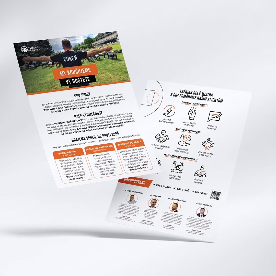Propagační letáček pro sportovní projekt - Týmová spolupráce🏆
#logo #letak #poster #sport #antoninparal #logodesigner #grafika #design