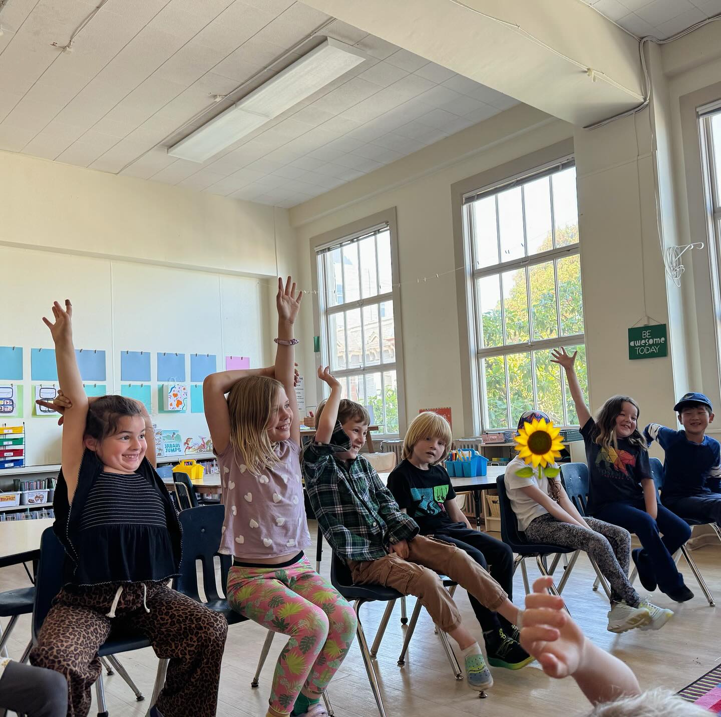 Reconnecting after the summer break, friends old & new
#sfschoolhouse