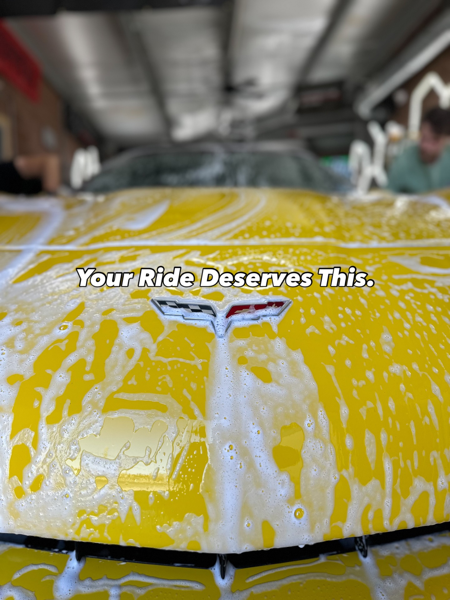 Thoughts on the yellow? 🤔
.
This sleek Corvette came in for our paint correction & ceramic bundle!🔥
.
In case you’re new, we like to paint correct the vehicle first. Then follow up with applying the ceramic coating!👍🏽
.
But don’t get it twisted! This kind of care is not exclusively for sports cars, we believe all vehicles deserve this kind of care. Message us and book your free quote appointment today!🤝