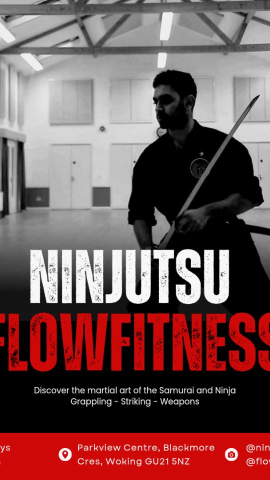 Some techniques from our first class in @flowfitnesswoking
Classes in Woking Tuesdays 8.30 to 10
Classes in Virginia Water Thursdays 8 to 10.30
#woking #katana #ninjutsu #juijitsu #bjj