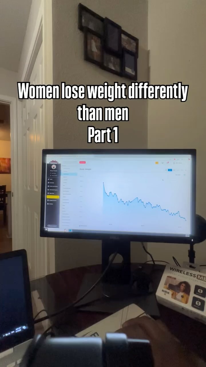 Women lose weight differently than men. 
#fitness 
#gymmotivation 
#busymom 
#fitover50 
#fitnesstips 
#bigbelly 
#reels