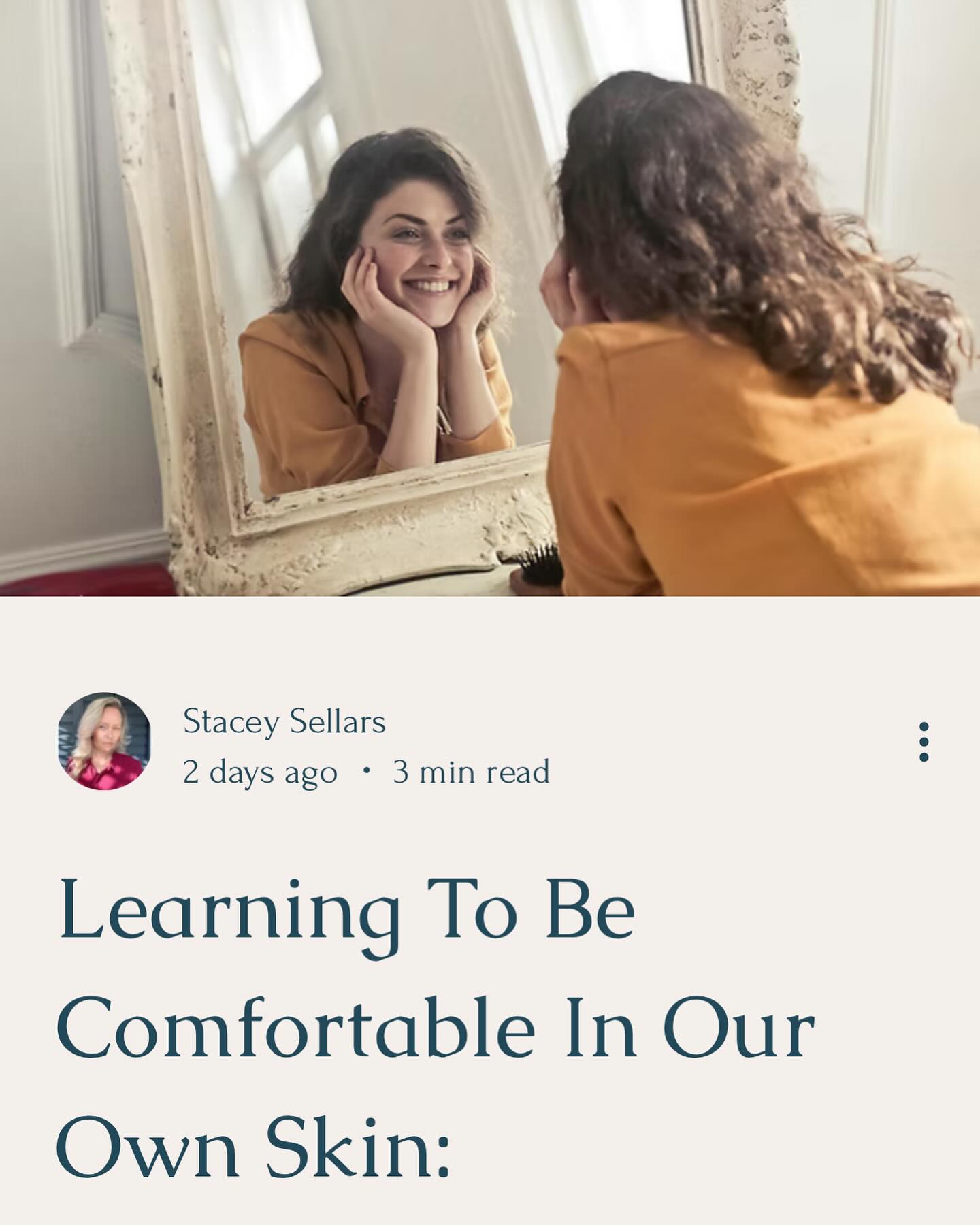 ⭐️Here’s an excerpt from my latest article:
There’s something magical about when you turn forty. It’s a time of really stepping into who and what you truly are. At least that’s how it has felt for me over the past ten-odd months.
I spent a lot of my younger years feeling uncomfortable in my own skin – being afraid to show my uniqueness. Society loves to condemn those who are different, and although a part of me has always shown my uniqueness anyway, I still felt uneasy and anxious about those differences. I felt I had to monitor how much of me I could show.
It is human nature to want to be liked, but the hard truth is not everyone will like or accept us. That is something we cannot control or change. However, what we can control and change is our care factor…
⭐️To read the full article follow the link in bio and click ‘latest article’.
#standoutfromthecrowd #beyou #dropthefacade #original #leaddontfollow #holistichealing #authentic #oneofakind