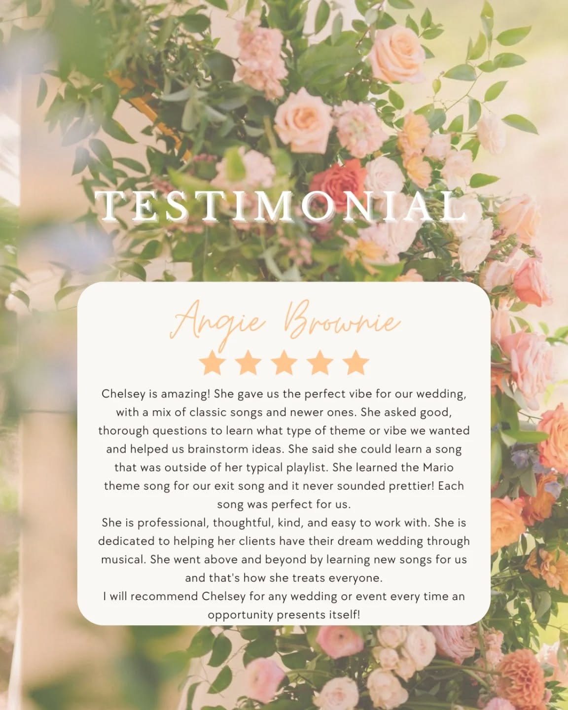 I absolutely LOVED celebrating Angie & Carl’s wedding with music! 💕 Their song choices were so fun and completely unique to their relationship—and the gorgeous @sleepyridgeweddings made the day even more magical. ✨🥂 Thank you for letting me be part of such a meaningful celebration!
Here’s their line-up ⬇️
✨ Processional: Can’t Help Falling in Love
✨ Interlude: Yellowstone Theme (a surprise pick for the groom 🥰)
✨ Recessional: Super Mario Bros Theme (they love playing this game with their kids—such a sweet way to include them in the day 💕)
#UtahWeddingHarpist #harpmusicbychelsey #WeddingCeremonyMusic #HarpistForHire #LiveWeddingMusic #WeddingInspo #WeddingPlanningTips #WeddingMusician #BrideToBe #UtahBride #EngagedInUtah #UniqueWeddingldeas #WeddingVibes #CeremonySongs #InstrumentalWeddingMusic #WeddingEntertainment #ModernBride #WhimsicalWedding #CustomWeddingMusic #HarpMusicMagic #musicalmoments
