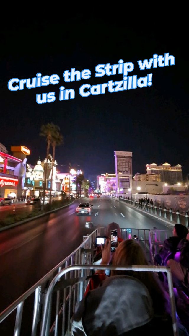 Cruising the Strip in Cartzilla 🚗✨
This ride was such a fun way to see Las Vegas... neon lights, iconic hotels, and the energy of the Strip at night all around us.
🌆 Bright lights
🎰 Casino vibes
🚗 Totally Vegas experience
Sometimes the best way to see the Strip is to just sit back, ride along, and soak it all in. Would you try Cartzilla on your next Vegas trip?
📍 Las Vegas Strip
Link in bio for more Vegas adventures ✈️
#Cartzilla #LasVegas #VegasVibes #VegasStrip #VegasTrip #VegasLife #VegasNight #VegasExperience #TravelTok #TravelCouple