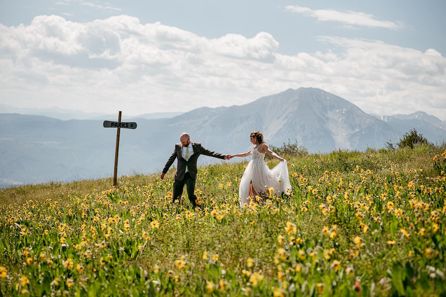 Michelle and Tim’s wildflower-filled wedding at a Colorado ski resort this summer was absolutely breathtaking!!! 🌸 They picked the perfect date to catch the mountain in full bloom. Before the ceremony, we took a long, bumpy truck ride to the summit for some quiet, just-the-two-of-them portraits—right in the spot they love to ski together every winter. ❄️💛
.
.
.
#coloradowedding #bouldercolorado #coloradoelopementphotographer #coloradoelopement #glenwoodsprings #coloradoportraitphotographer #ymcaoftherockies #rockymountainweddingphotographer #estesparkweddingphotographer #destinationweddingphotographer #sunlightmountainresort #rockymountainweddingphotographer #rockymountainwedding #rockymountainelopement #coloradophotographer #coloradoengagementphotographer #elopementphotographer #rockymountainbride #boulderelopementphotographer #adventureweddingphotographer #boulderweddingphotographer #denverweddingphotographer #boulderphotographer #rockymountainnationalpark #vailweddingphotographer #glenwoodspringsphotographer #boulderportraitphotographer #coloradoweddingphotographer #divineunion #sacredlove
