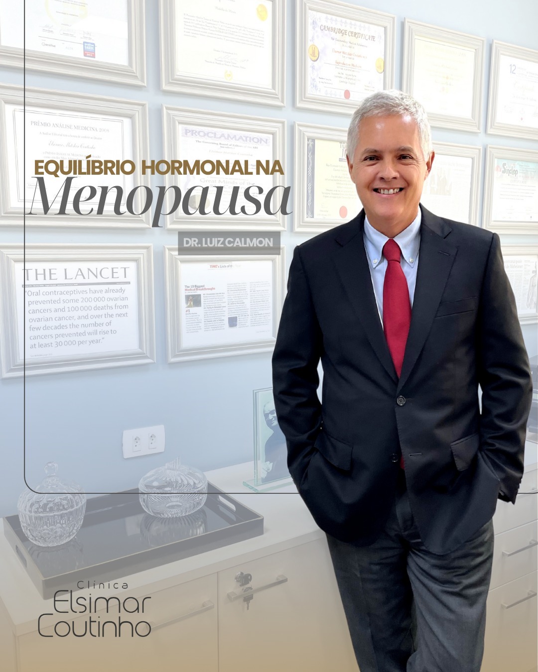 Com a menopausa, a queda nos níveis de hormônios como estrogênio e progesterona é natural, mas pode causar uma série de sintomas que afetam a qualidade de vida. Por isso, a chave para um envelhecimento saudável está no equilíbrio hormonal.
Na nossa Clínica Elsimar Coutinho, trabalhamos com uma avaliação completa para entender seu perfil hormonal e as necessidades do seu corpo.
Com um tratamento sob medida, é possível aliviar os efeitos da menopausa e ajudar você a manter a saúde, a vitalidade e a disposição.
Invista em sua saúde hormonal. Agende sua avaliação, e saiba como a nossa abordagem pode fazer a diferença na sua vida.
Agendamento 📲 4007-2947
📍Av. Moema, 300, 13º andar, Moema - São Paulo