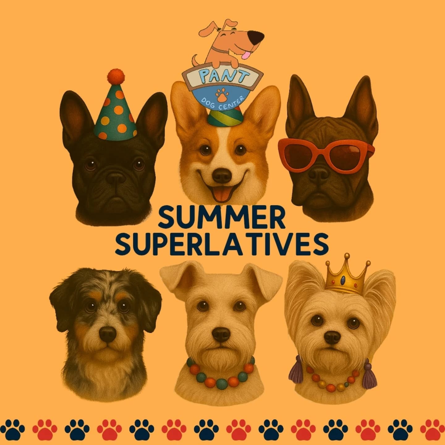 ☀️Summer Superlatives are here, and our daycare dogs are stealing the spotlight! From Most Likely to Be a Major League Baseball Player to Most Likely to Bring Snacks to the Party—these pups are living their best lives at PANT. 🐾
Which title would your dog win? 👀
#SummerSuperlatives #DogDaycareFun #PantDogCenter #HappyDogsDaily #DogsofInstagram2025 #PlayfulPups