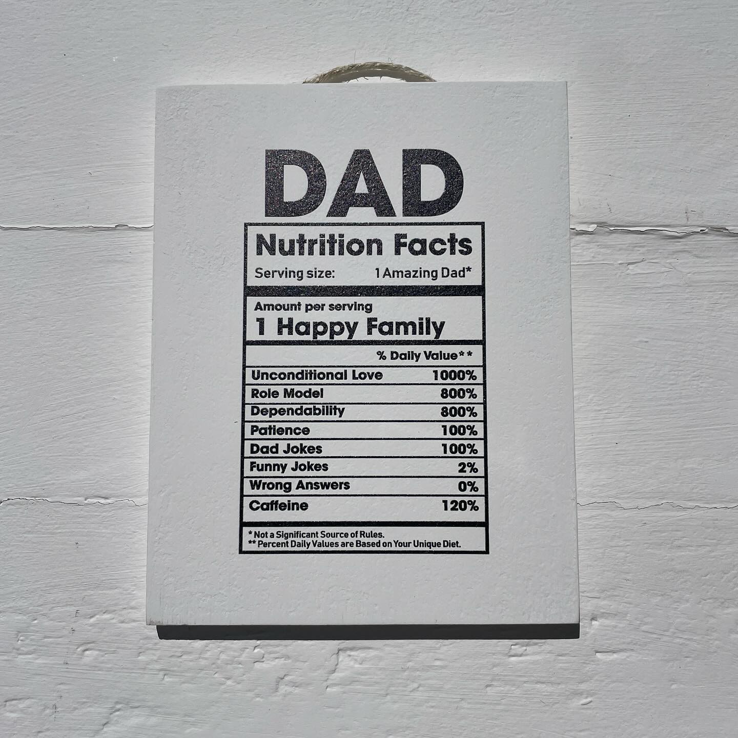Yes it’s Father’s Day tomorrow and this adorable sign is available at Karrinyup and Booragoon @cafecollectivewa