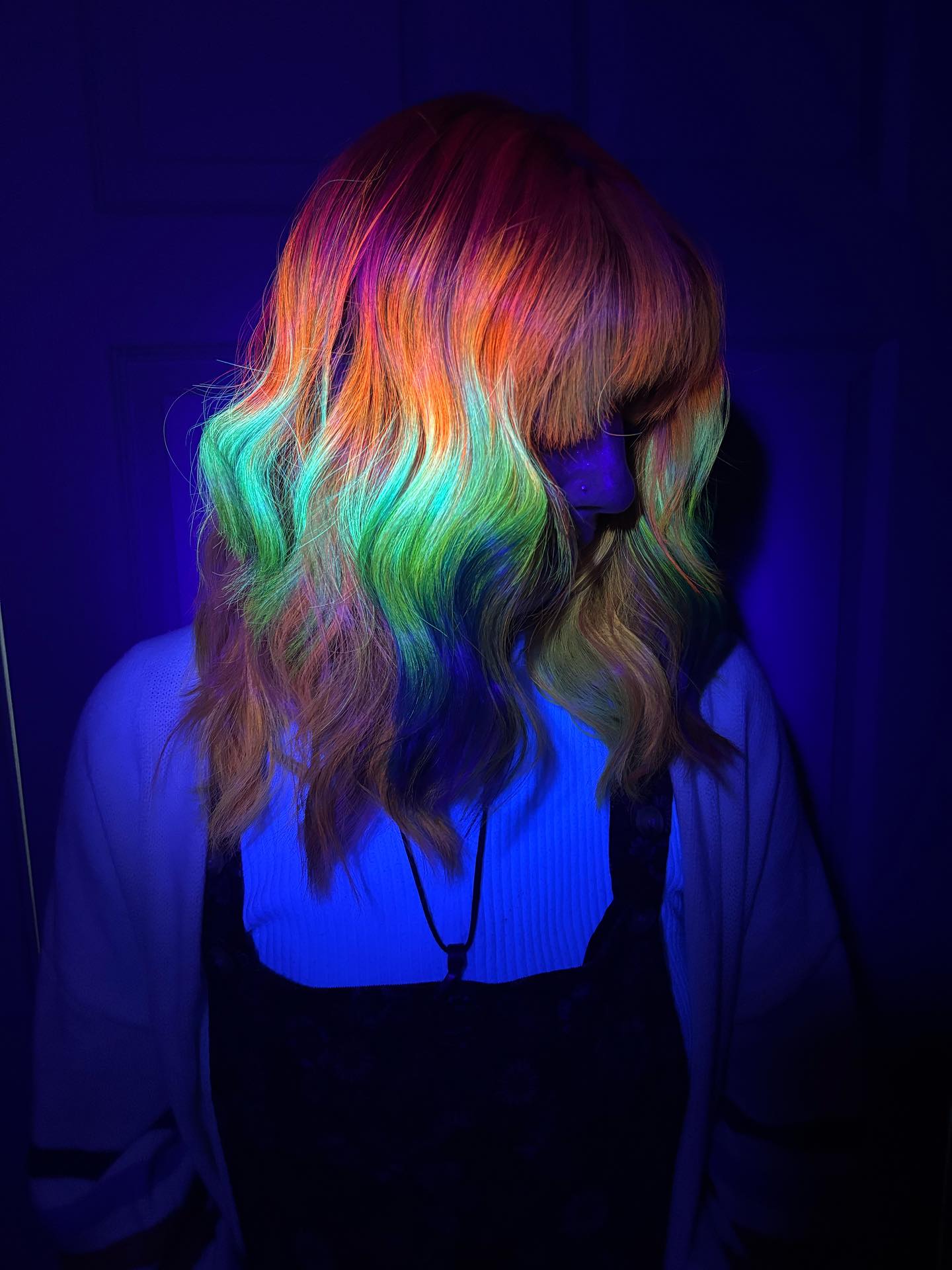 Hey y’all my name is Hollis Rose! I’m the founder of Sober Sojourn and thanks to the wonderful @hairbycassiejo I have hair rainbow hair the glows ✨🌈🤘🦋♊️🌞🌹
Trigger warning: September is suicide awareness month.
I don’t know if y’all know this but the reason why I created Sober Sojourn (heck the reason I stopped drinking!) was because I lost someone very close to me to suicide. I was scared that if I kept drinking I was going to do it myself. Drinking should be fun. And when it’s no longer fun, it can be fatal.
I still have to take it one day at a time. Sometimes my mind isn’t a kind place and I’ll spiral. But it’s a lot easier for me to calm myself down when the person looking back at me in the mirror has bright rainbow hair.
You’re not alone in this journey. Pobody is nerfect. Be kind to yourself. And most importantly be yourself. Love yourself. Treat yourself. You are enough and you are worth it.
I love you. ♥️