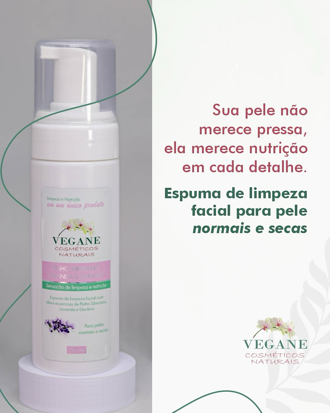 Você não lava o rosto para tirar sujeira.
Você lava para devolver à sua pele o direito de respirar. 🌿
💧 Nossa Espuma de Limpeza Facial para peles normais a secas vai além da limpeza:
✔ Remove impurezas sem agredir.
✔ Hidrata enquanto limpa, graças à textura macia e cremosa.
✔ Deixa a pele com toque aveludado, pronta para absorver melhor os próximos cuidados.
É o tipo de cuidado que transforma a rotina em ritual.
Sua pele não merece pressa. Ela merece nutrição em cada detalhe.
✨ Um toque que não apenas limpa, mas devolve equilíbrio e conforto. Experimente sentir o que é respirar com a pele.
Se sua pele pede mais do que “só limpeza”, este é o convite para transformar sua rotina de skincare.
#SkincareDiário #PeleAveludada #LimpezaFacial #SkincareVegano #CuidadosComAPele #PeleNormalASeca #BelezaNatural #AutocuidadoFeminino #RotinaDeBeleza #PeleSaudávelSempre