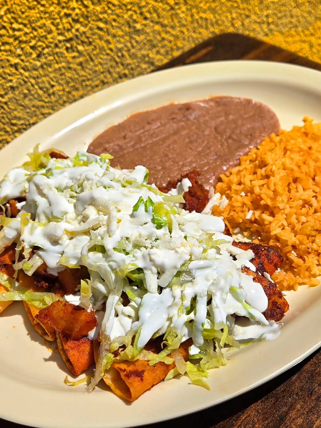 🌶 Have you tried our Enchiladas Potosinas?
This dish holds a special place in our hearts — it’s the family favorite of our owner, whose mother still makes and sells them every weekend from her home in beautiful Guanajuato, Mexico. 🇲🇽
Now, we’re proud to share her cherished recipe with you — straight from our family’s kitchen to your table. ❤️
📍 Come try them and taste a little piece of home!