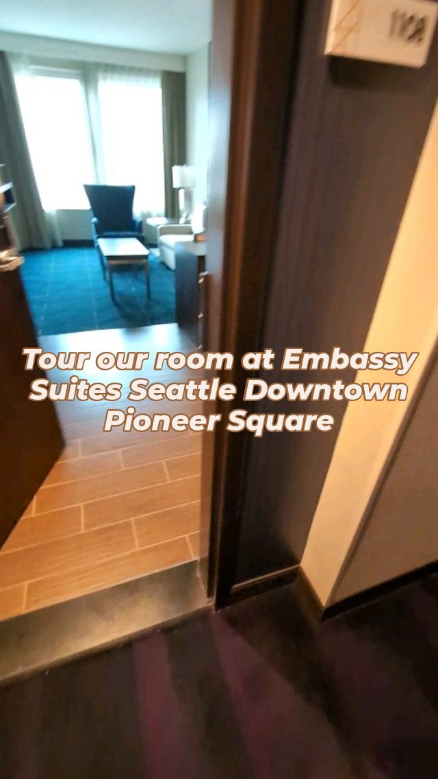 Checked into Embassy Suites by Hilton Seattle Downtown Pioneer Square 🏙️✨
This stay was spacious, modern, and perfectly located near the stadiums + King Street Station.
🛋️ Separate living room
🛏️ Comfortable bedroom
🛁 Full bathroom
🌆 Gorgeous city views
If you’re coming to Seattle by train or catching a game, this hotel is hard to beat. Would you stay here on your next Seattle trip?
📍 Seattle, Washington
Link in bio for more hotel tours + travel guides ✈️
#SeattleHotels #EmbassySuites #HiltonHotels #SeattleTravel #HotelTour #SuiteLife #LuxuryTravel #TravelTok #TravelCouple #SeattleVibes