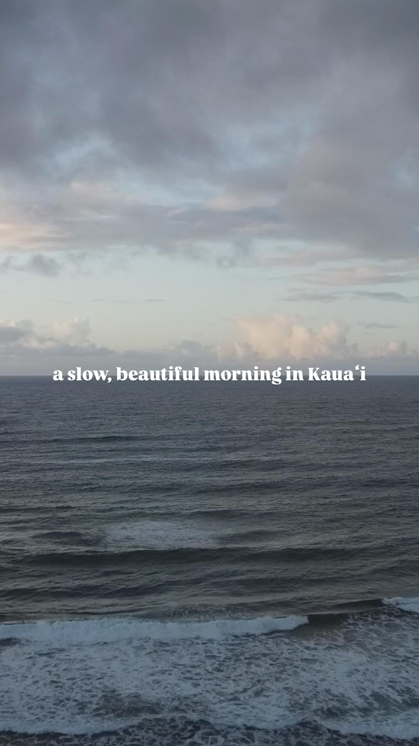 good morning, it's another beautiful day in beautiful Kauaʻi 🌺 #kauai #hawaii #sunrise