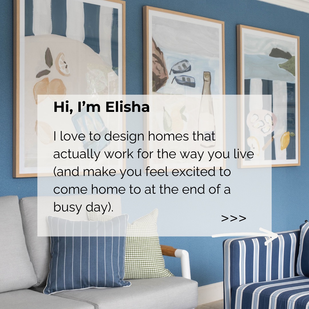 When you are busy building a big career and juggling home life I understand that your time is your most precious resource. The last thing you want is to spend your evenings comparing paint swatches, debating sofa fabrics or managing trades. Thatās where I come in.
Iām an interior designer who works with people like you, professionals with demanding jobs and busy lives: my role to create homes that are as functional as they are beautiful. I take the weight of decision-making off your shoulders and translate your ideas into a clear, cohesive design that you can feel confident about.
If youāve been thinking about renovating or furnishing your home but havenāt had the time to action yet I'm here for you. All my projects start with an initial consultation where we meet and go through your project in detail.
If that sounds of interest DM me the word CONSULT and I will send you some more information. I would love to help you realise your dream home.