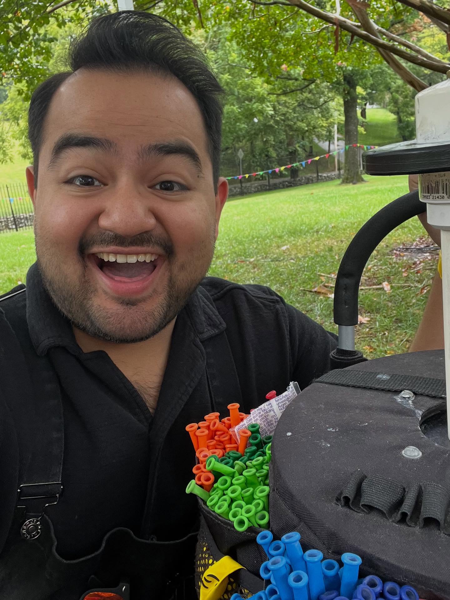 David and Lily are having a busy Saturday as we begin our busy Fall season! 🧡 We can’t wait to be at your next event in Nashville, TN 🤠 and Cleveland, OH! 🎸 #abraeventsnash #abraeventsohio #nashville #cleveland #balloontwister #partyclown