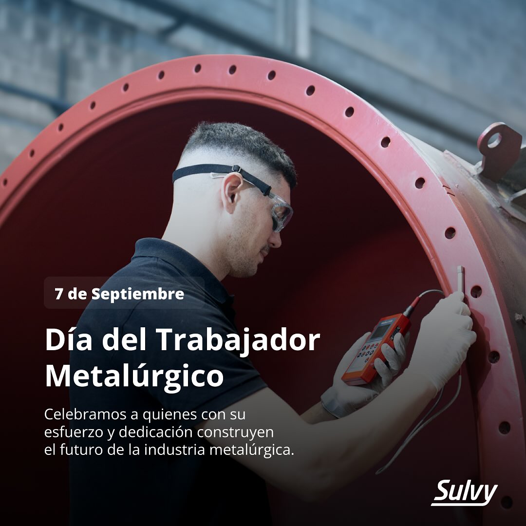 🔧 Día del Metalúrgico 🔧
En Sulvy reconocemos el esfuerzo, la dedicación y la pasión que cada trabajador metalúrgico pone en su labor diaria.
Sabemos que detrás de cada pieza hay esfuerzo, dedicación y oficio, y desde nuestro lugar, protegemos lo que los metalúrgicos construyen, cuidando la calidad y asegurando la durabilidad de cada proyecto.
🙌 Hoy celebramos a quienes día a día transforman el metal en progreso.
#díadelmetalúrgico
#industriaargentina
#industria
#sulvy
#revestimientos