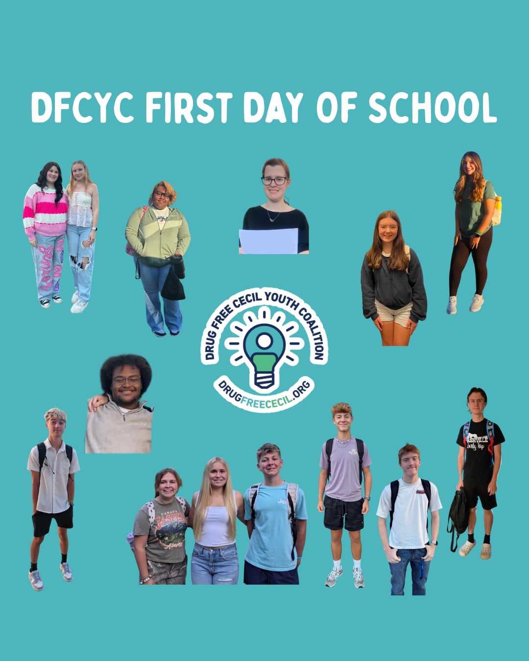 Our student leaders are so excited to lead their Drug Free Cecil Prevention Clubs at their High Schools. We hope that you have had a fantastic first week of school! š
If you would like to join your schools prevention club, email our Youth Advisor, Mason, for more information mwatters@youthempowermentsource.org
#YouthPrevention #StayDrugFree #HealthyChoicesMatter #PreventionIsKey #SayNoToDrugs #LiveAboveTheInfluence #EmpowerYouth #DrugFreeGeneration #PositivePeers #YouthMakingChange #CommunityPrevention #EducateToPrevent #KnowledgeIsPower #DrugFactsMatter #PreventionThroughEducation #HighOnLifeNotOnDrugs #ChasingDreamsNotHighs #FindYourNaturalHigh