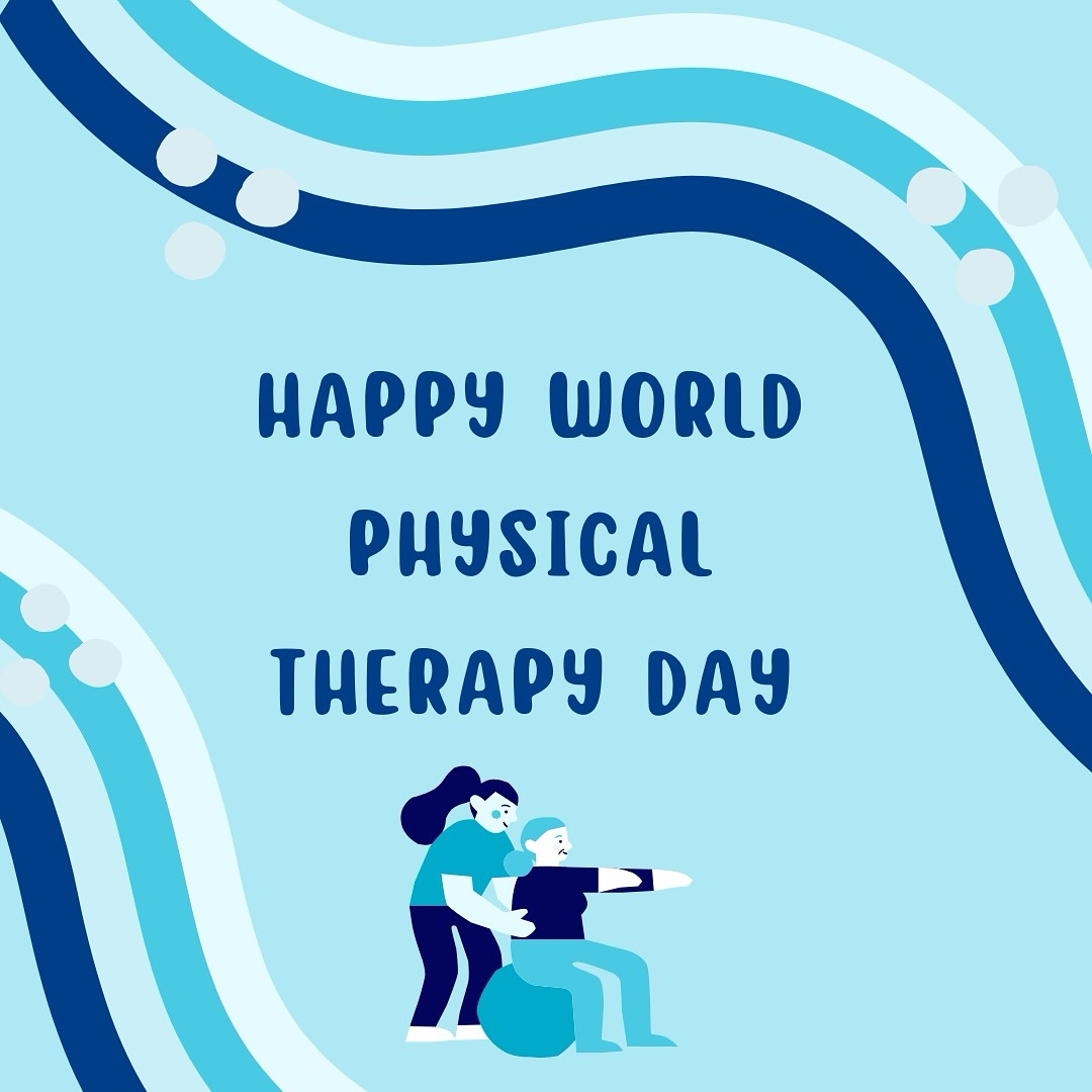 It's world physical therapy day! Show a little extra appreciation for our other rehab therapists 🌎 #slp #pt #speechtherapy #medslp #rehab #worldptday