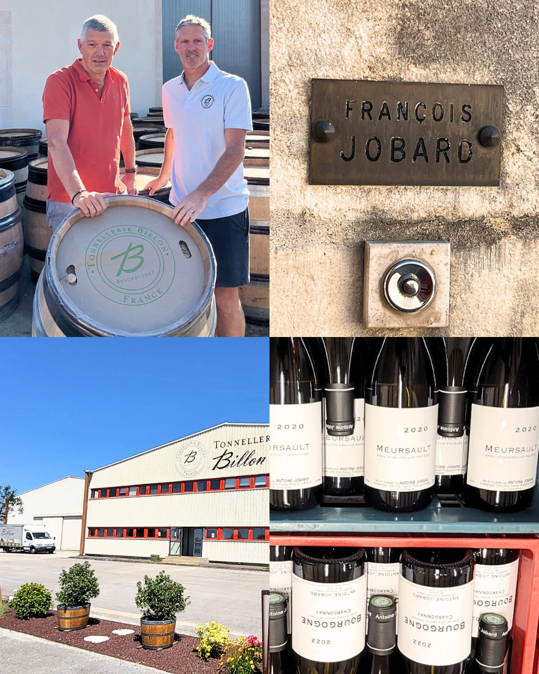 Supplier Spotlight: @tonnellerie_billon - Beaune, France
Some partnerships in Burgundy are destined. One of them is the long-standing relationship between Tonnellerie Billon, managed by Vincent Damy, and Domaine @antoine.jobard in Meursault.
Billon has been crafting barrels since 1947, and under the Damy family’s stewardship, the cooperage continues to honor tradition while refining its craft. Their focus: precision, restraint, and respect for terroir.
The Jobard family, whose roots in Meursault reach back to 1860, has built a reputation for chardonnays that are focused, reductive in nature and age worthy. Fifth-generation winemaker Antoine Jobard carries that legacy forward, applying the same philosophy to pinot noir from recent holdings in Pommard, Beaune, and Volnay.
Through years of refinement, Antoine has found the perfect balance with Billon: Allier oak, 2-year air dry, light long toast in both 228L and 400L. For Chardonnay, it adds structure and length while keeping aromatics taut and precise. For Pinot Noir, it lends a subtle savoriness and length on the palate, always in harmony with the fruit.
📸 In the cooperage, the toasting room itself is a story: Chief Cyril Caplet and his cousin Thomas, both awarded Meilleur Ouvrier de France like Vincent Damy, take great pride in their profession, especially the house toasting stage, considered the most reflective of the craft and the main differentiator between different cooperages.