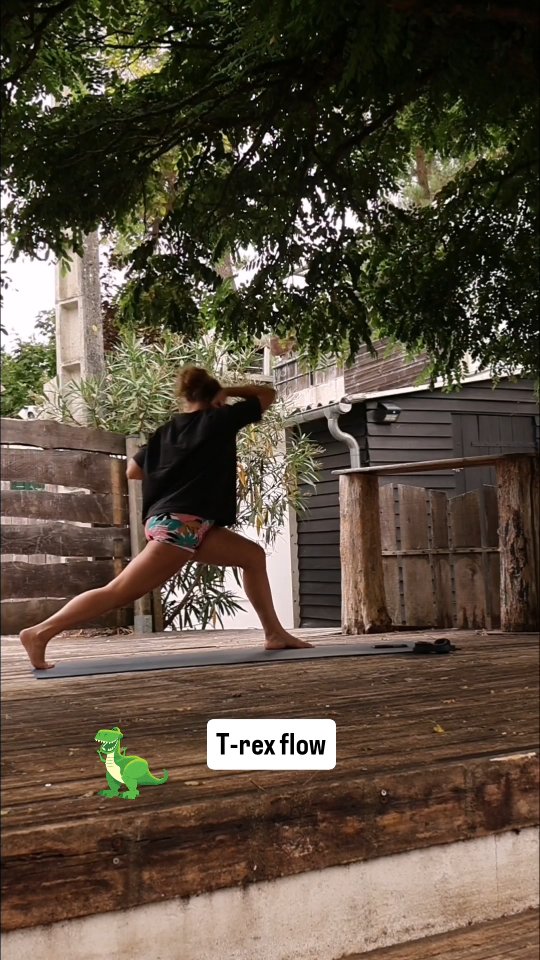 T-rex flow 🦖
Ça date de quelques semaines mais c'était bien fun, on se voit dans quelques jours
Bisous les petits potes 😘
#yogalatranchesurmer #yogafrance #yogapourtous #studioenligne #progresserenyoga #yogalongevillesurmer
