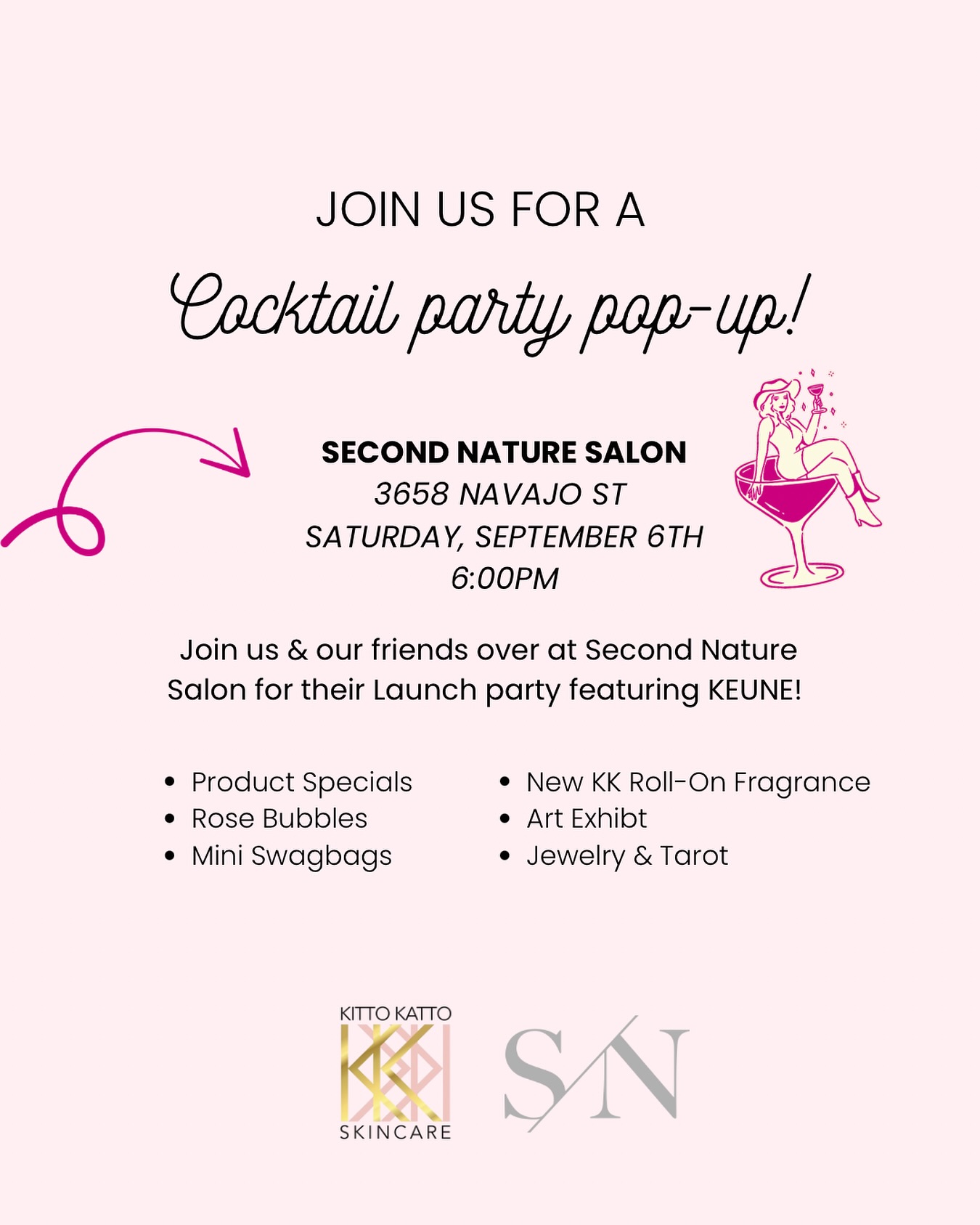 Join us and our friends over at @secondnaturedenver for their launch party this Saturday the 6th at 6:00pm!
We will have goodie bags, product specials, rosé and more - Can’t wait to see you there 💗
#denvermedspa #denveresthetician #denverlocal #denverevents #esthetician #winningskin
