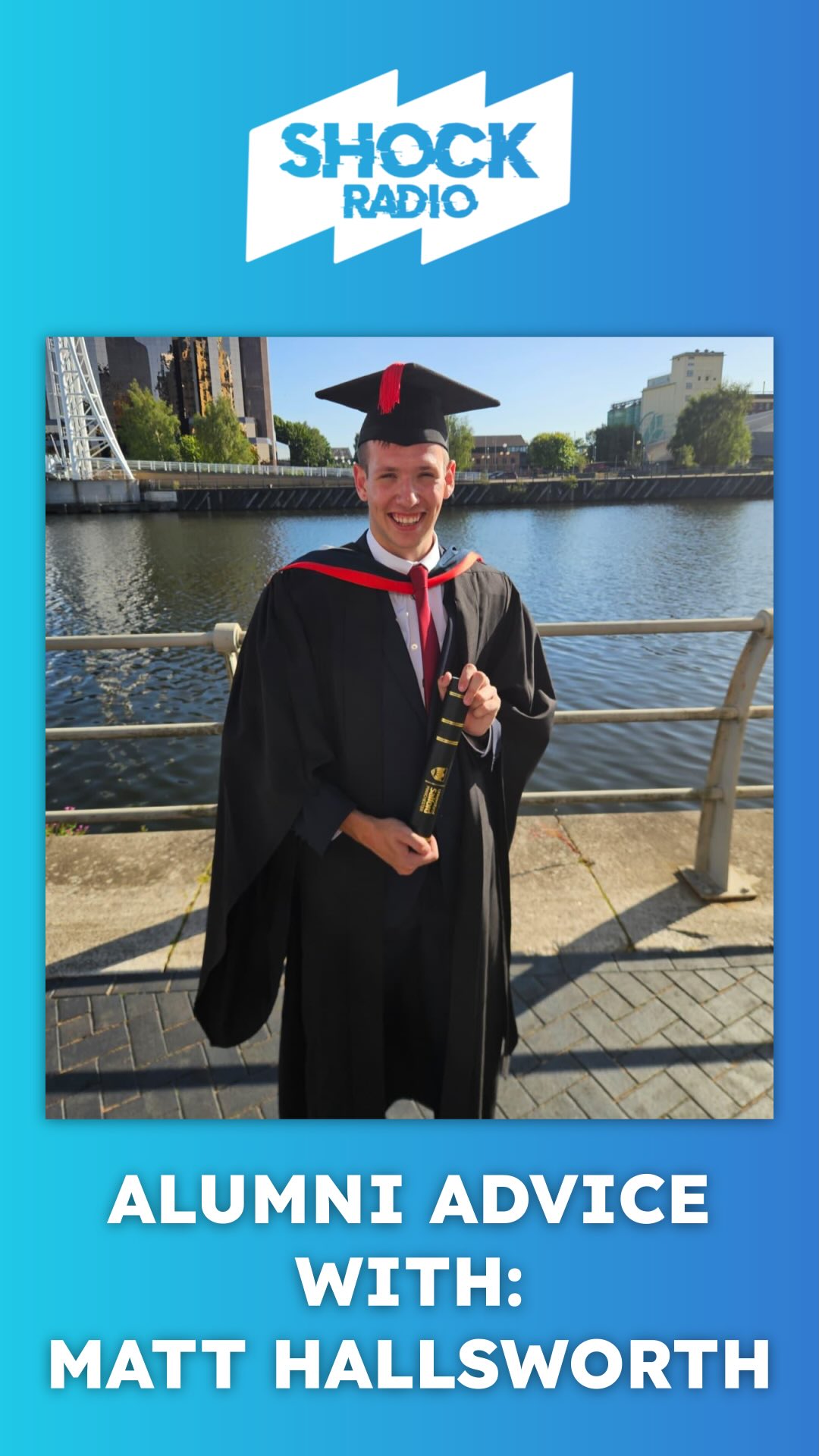 💬⚡️We asked our alumni for their highlights during their time at the University of Salford, their advice for this year’s Salford freshers, and how Shock Radio has furthered their success.
Thanks to @matt_hallsworth for chatting to us!
#salford #salforduni #studentradio