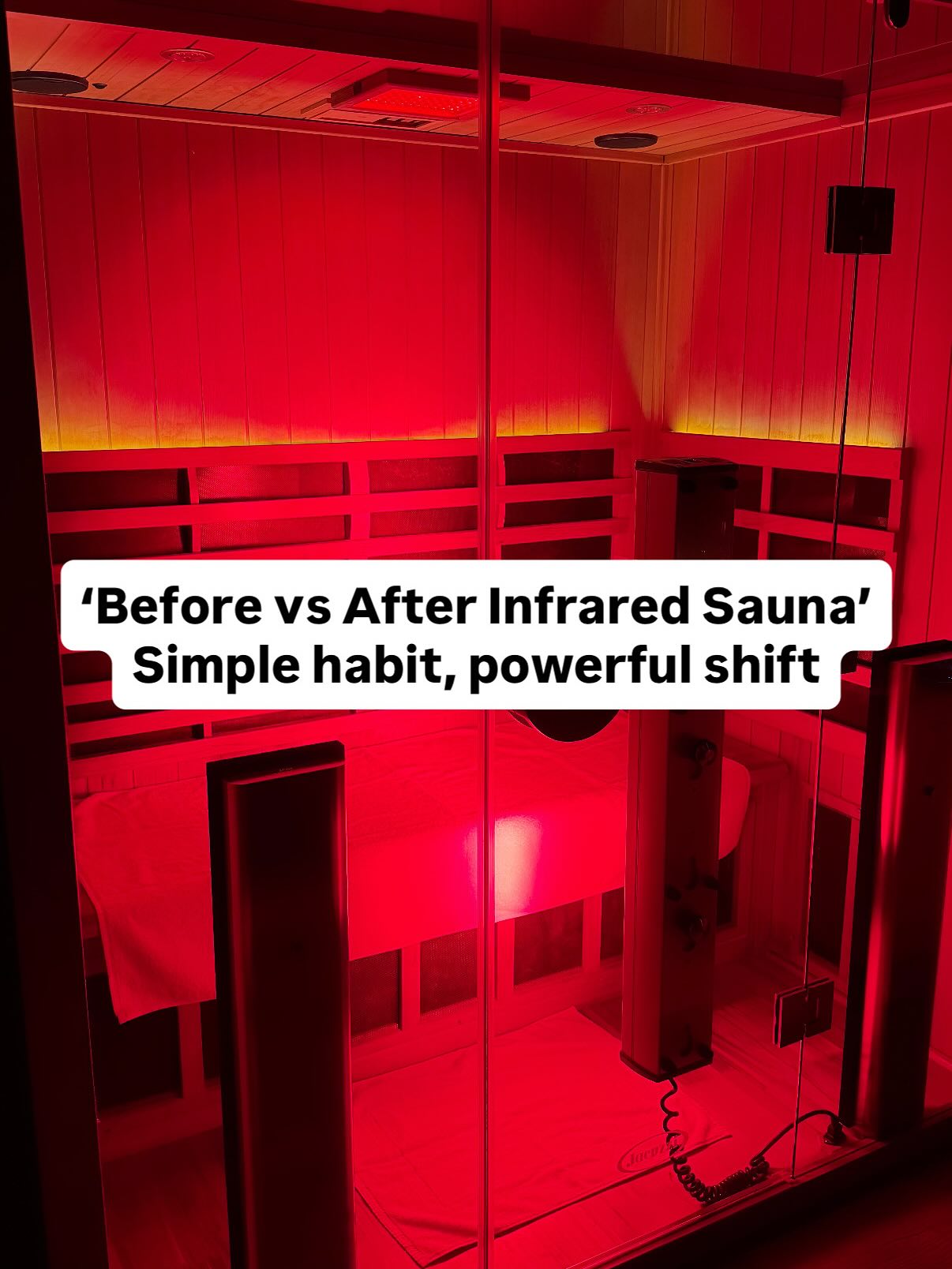 The Sauna Shift 🔥
It’s amazing what a few regular infrared sauna sessions (or even just one!) can do for your body + mind. Here’s the difference I notice:
Before having regular saunas:
- Stressed or ‘tired but wired’ 😵💫
- Stiffer muscles + tension that just won’t shift
- Sleep feels broken or restless
- Stress feels “stuck” in the body
After adding regular sauna sessions:
- Steadier energy + calmer moods ✨
- Muscles feel looser, recovery comes faster
- Deeper, more restorative sleep 😴
- Stress melts away, body + mind feel lighter
Thanks @city.cave.balgowlah ❤️
Infrared sauna isn’t a quick fix - it’s a reset button your body will thank you for when it becomes part of your weekly rhythm.
Comment 🔥if you have tried infrared sauna yet, or 💛 if it’s still on your list!
#infraredsauna #stressreduction #healthyhabits #energybooster #calmyourmind #healthybodyandmind