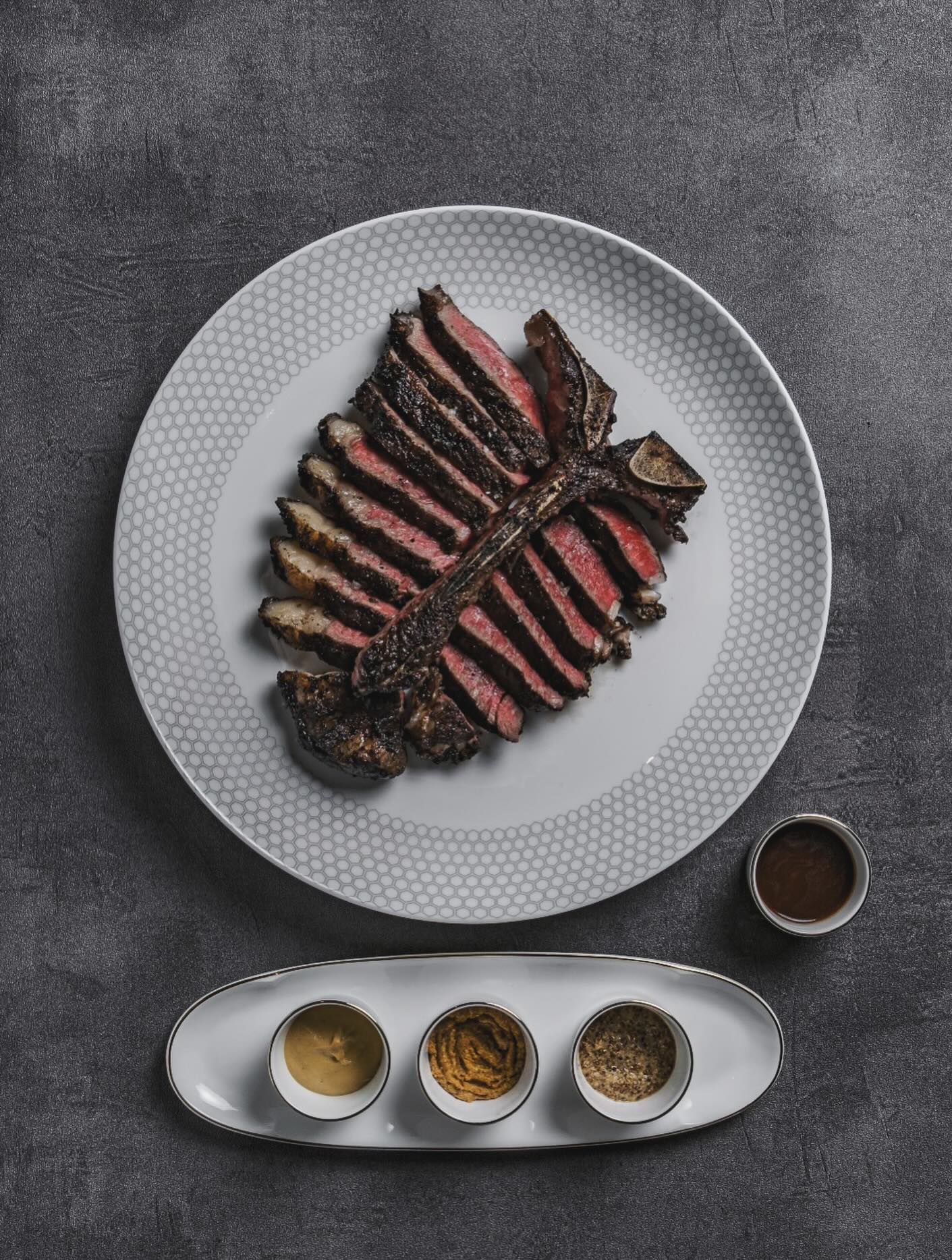 Featuring the very best of Australian beef!
Porterhouse from Black Market Beef by Rangers Valley along with T-Bone, you can find EXCLUSIVELY here, at 54° Steakhouse in Singapore.
Elevate your meal with our selection of artisanal sauces, each crafted to complement the rich flavours of the beef.
Book your table now via link in bio.
54 Amoy Street, Singapore 069880
#54Steakhouse #FoodConceptsGroup #steaksg #singaporesteak #steakdinner #steaklovers #steaknight #steaktime #AmoyStreet #Steakhousesg