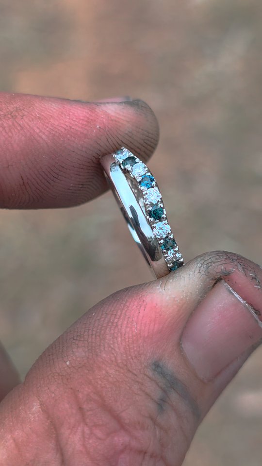 A wedding band set designed to suit the everyday needs and occupation of our client. Remaking an old wedding band into two new pieces, allowing our client to wear a plain band that would not interfere while working and a fitted wedding band every other day. Handmade in 18k white gold, this feature wedding band incorporates Australian teal sapphires and natural diamonds to match her Engagement ring's colour and flow.
To view our collection of sapphires and Bespoke Jewellery - DM, email sales@thehouseoffacets.com.au or book a Viewing Consultation via website - link in bio.
#australiansapphire #partisapphire #sapphirering #rubyvale #engagementring #bespokering #australiansapphire #jewellerydesigns #australianjeweller #australianjewellerydesigner #sydneyjeweller #melbournejeweller #brisbanejeweller #naturalbeauty #ringsofinstagram #unheatedsapphire #oneofakind
#finejewelry #handmadejewellery