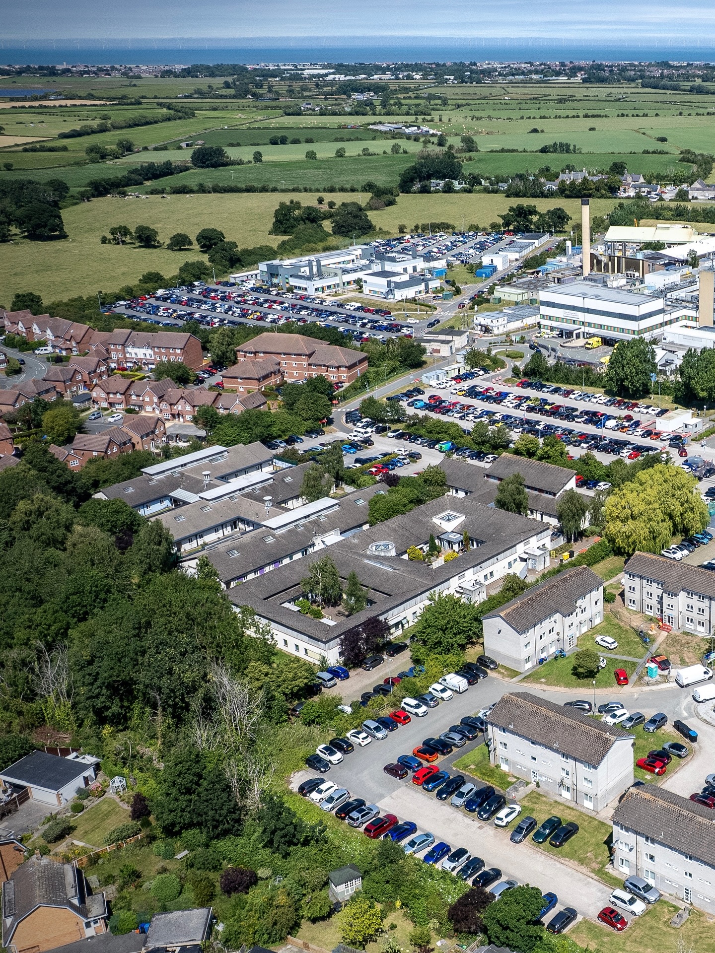 We recently conducted an aerial inspection of Glan Clwyd Hospital, covering approximately 50 buildings within a single day. By utilising drone technology, we delivered significant cost savings for the NHS and reduced the need for traditional methods such as scaffolding and cranes
The high resolution images were edited, organised and supplied within 24 hours.
#anglesey #gwynedd #conwy #clwyd #betsicadwaladr #nhs #aerialinspection #roofsurvey #drone #northwales #glanclwydhospital