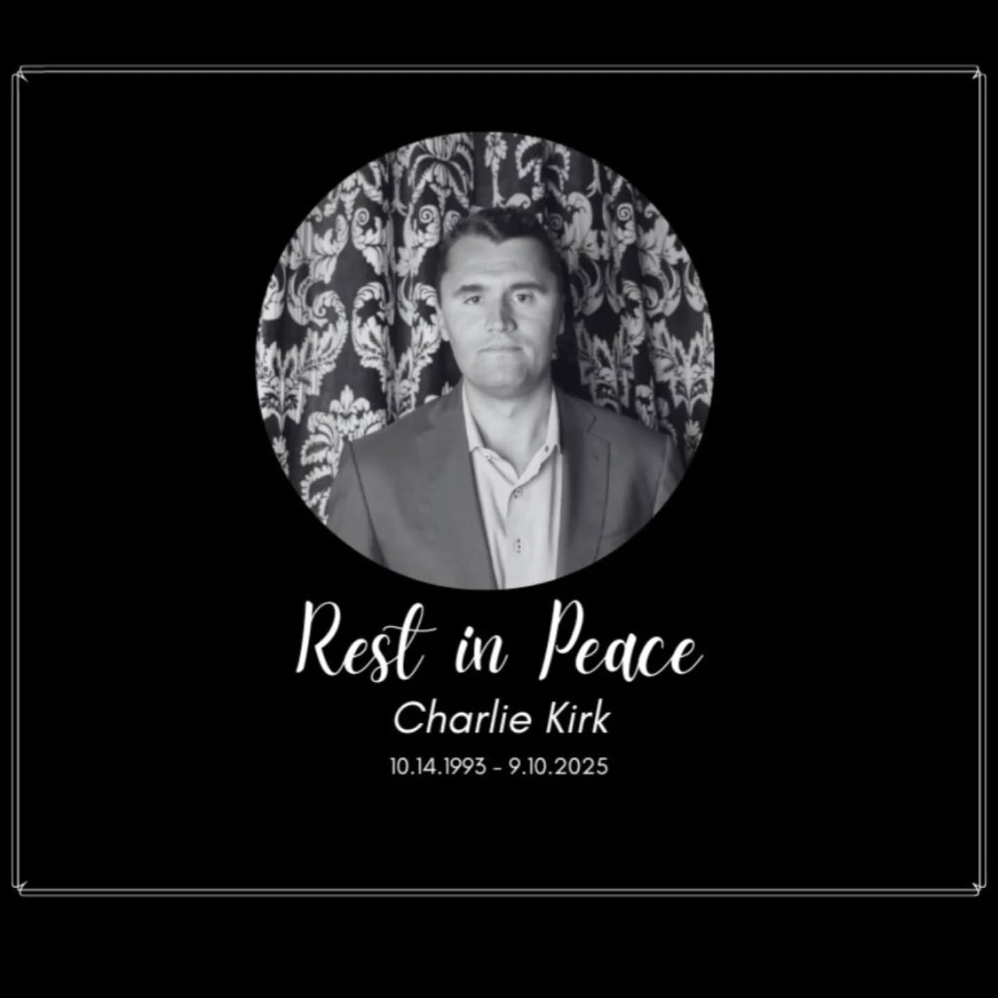 R.I.P @charliekirk1776 who has been pronounced dead.
A husband, Father and God fearing freedom fighter. This is a saddening wake up call for the world, we must continue to protect freedom in his name.
I am beyond angry and upset.
#charliekirk