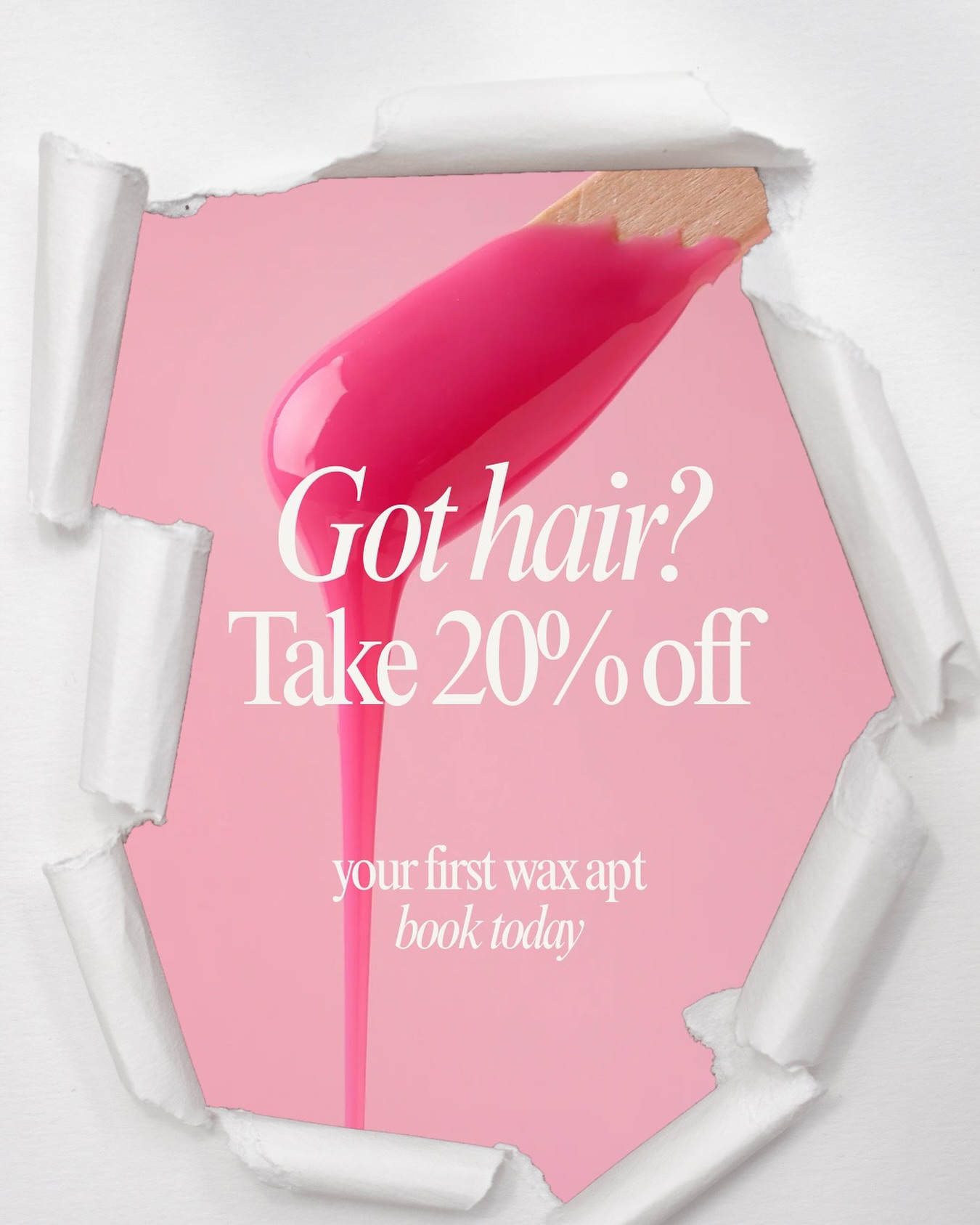 For a better waxing experience,
✨exfoliate 24-48 hours prior to your appointment
✨make sure your hair is at least the length of a grain of rice
✨wear loose, comfy clothing
&after your wax
✨ avoid exfoliating the area for at least 48hrs
✨limit touching the area as the skin is more susceptible to bacteria
✨skip and sweaty activities for 24-48 hrs
You ready? Book online, dm or call us 🩷
Promo valid until 9/30/25 . Exclusions apply*