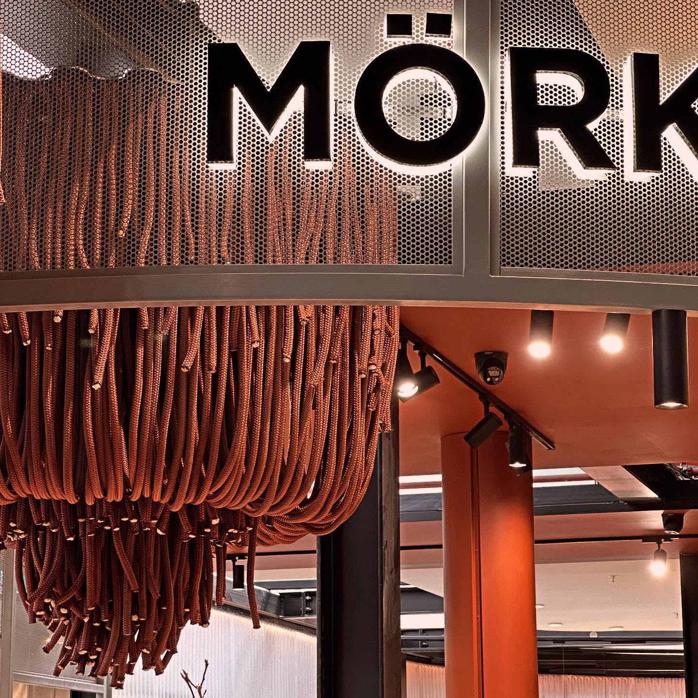 Our chocolate rope sculptures looking delicious @morkchocolate @chadstone.au market pavilion 🤤🍫☕️ with @vicinitycentres @fscimelbourne #cafe #cafedesign #chocolatelover #retaildesign #chocolate #retaildesign