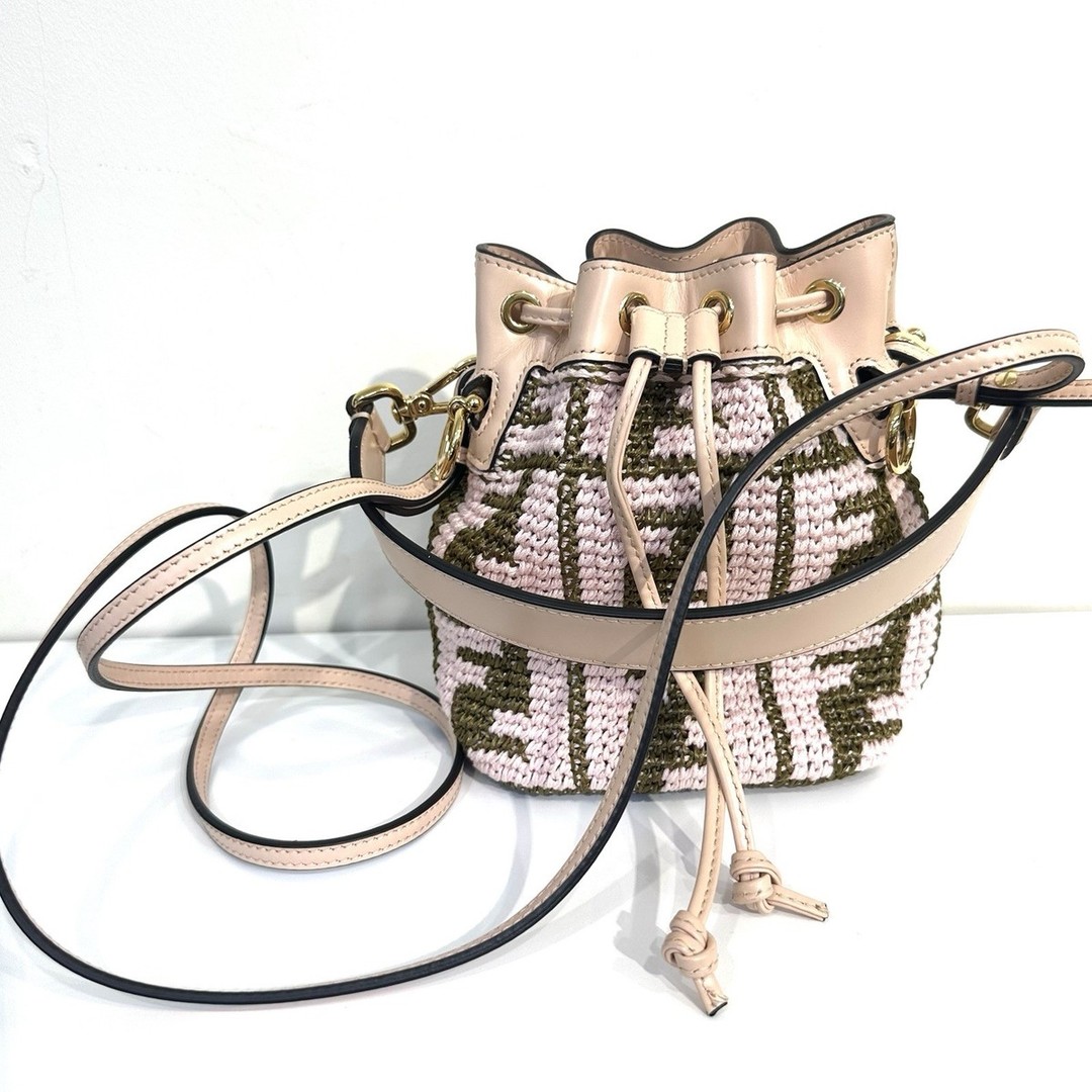 Elevate your style with this Certified Pre-owned 2022 FF Fendi Crochet Mon Tresor Mini Bucket Bag in Raffia! Chic crochet accents and a sleek tiny size makes it a must-have. #FendiFashion #ChicStyle #BucketBag #LuxuryLook ๐โจ #eBayStore #FendiMon #Raffia #pawntreasures
https://ebay.us/m/SdcBoV