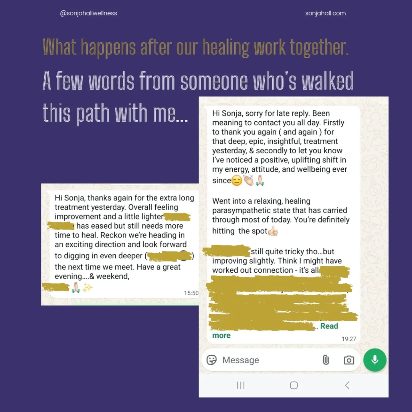 A few words from someone who’s walked this path with me… Healing doesn’t happen overnight.
It moves in waves
🌸sometimes soft,
🌊sometimes stormy
but always leading to more lightness and strength.
I’m deeply grateful to witness the people I support as they navigate the challenges, rise through them, and expand their own self-worth. I truly love what I do.
#healingjourney
