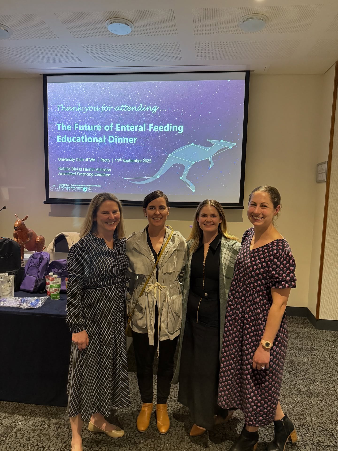 Last night, Siobhan had the opportunity to attend the Future of Enteral Feeding Educational Dinner hosted by Cardinal Health.
It was such a valuable evening connecting with dietitians and clinicians across NDIS and community care, with delicious food as a great bonus!
A big thank you to Cardinal Health for hosting such a collaborative and engaging event. We grateful for the opportunity to take new insights back into the work we do at Kalkoup Community Care 💛