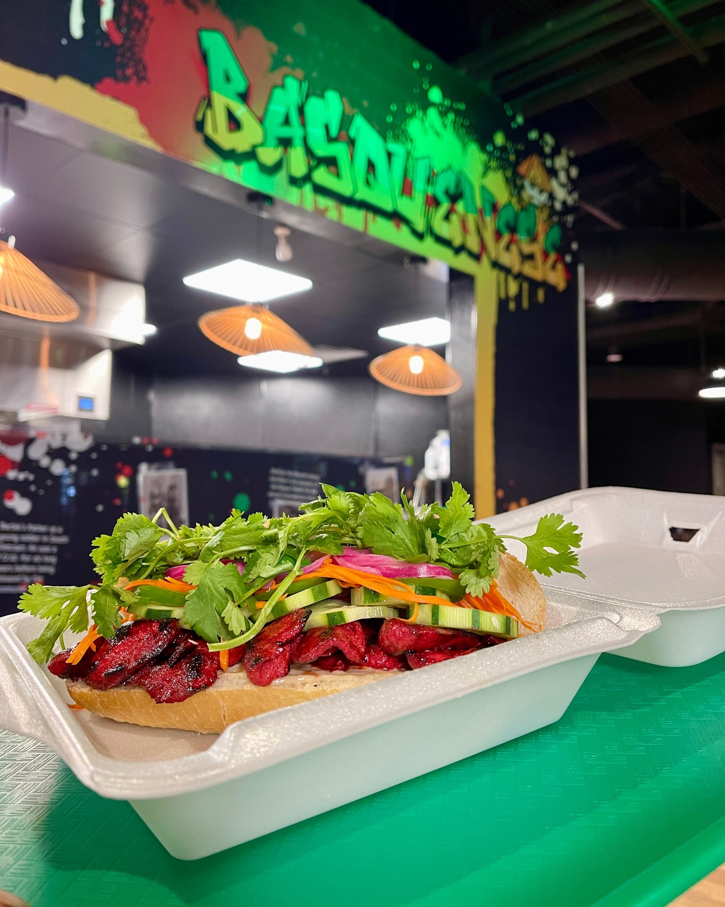 At this point, everything on the Basquenese menu is a fan favorite. Fresh, housemade, and packed with flavor that hits every single time.
Now there’s something new to obsess over... HANOI Beef Noods - garlic noodles loaded with tender beef, Thai basil, peppers, and onions. It’s rich, savory, and ready to steal the spotlight.