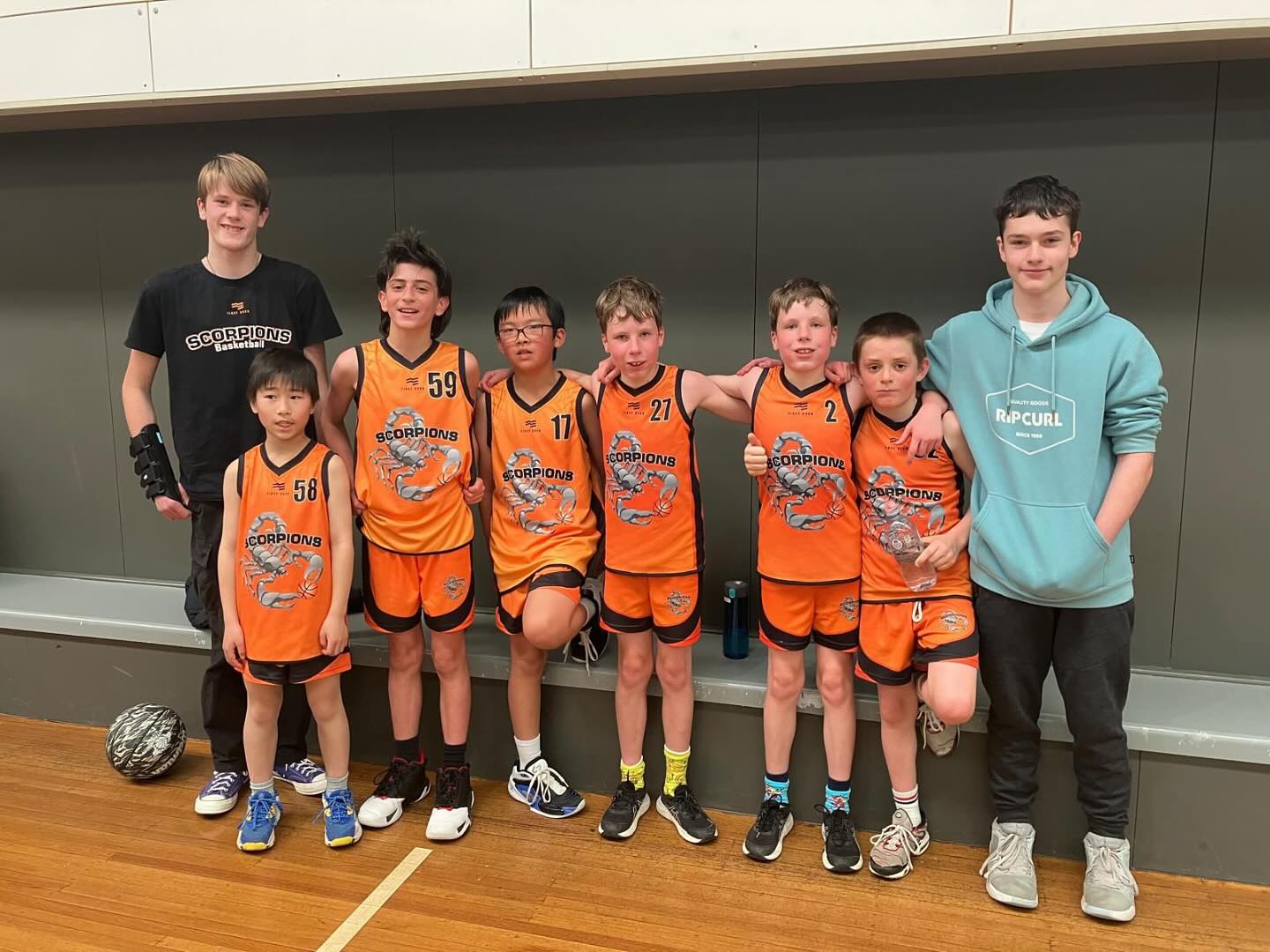 GOOD LUCK to all our teams playing in grand finals today! Well done on making it this far - you have already done your club proud! In U12 boys we have two Scorpions teams going head to head - our Raven team pictured here vs Nettleton. Good luck boys π¦π