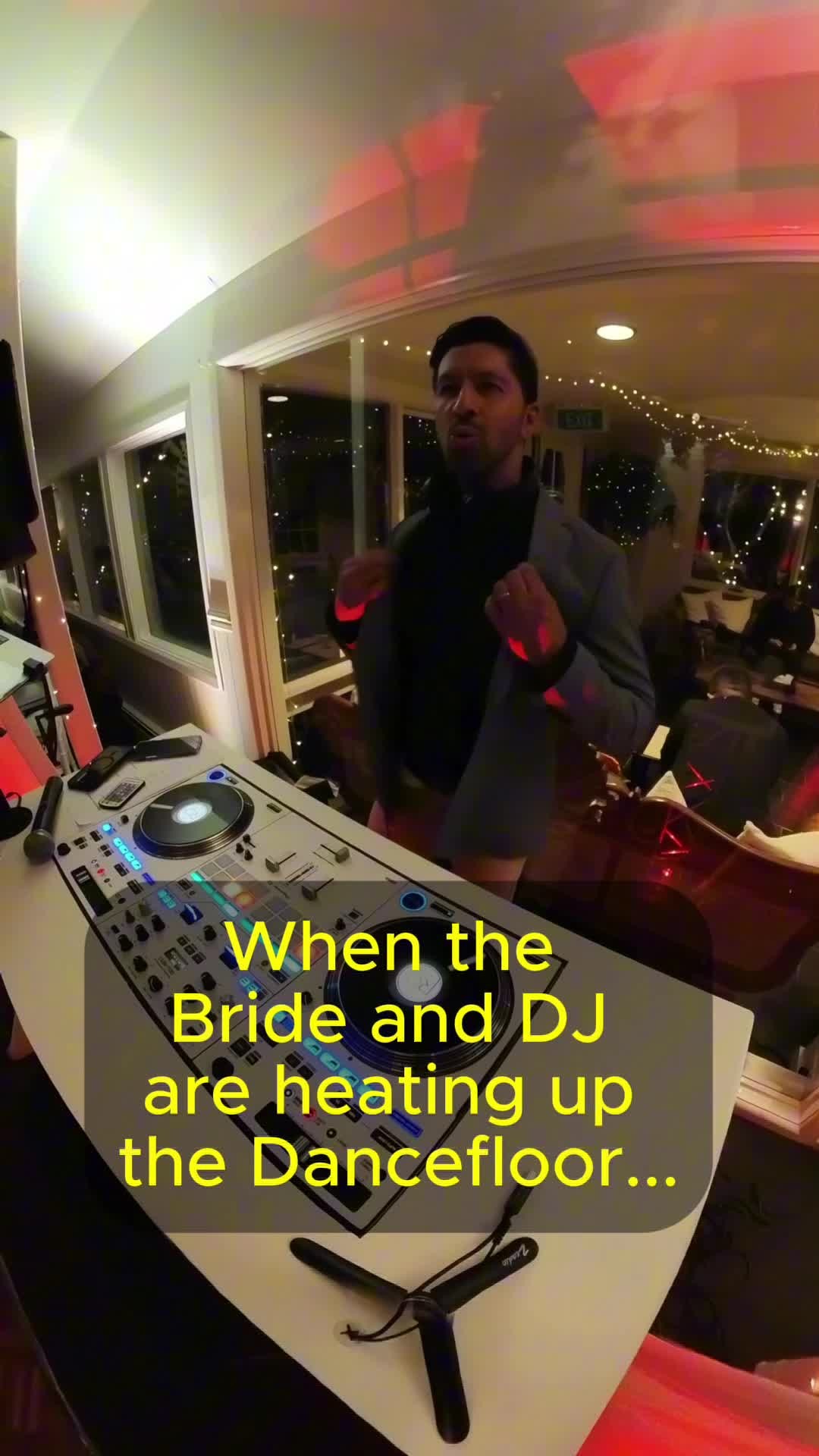 Sometimes you're just on the same wavelength as the Bride! #melbournedj #melbourneweddingdj #melbournewedding #thernbdj