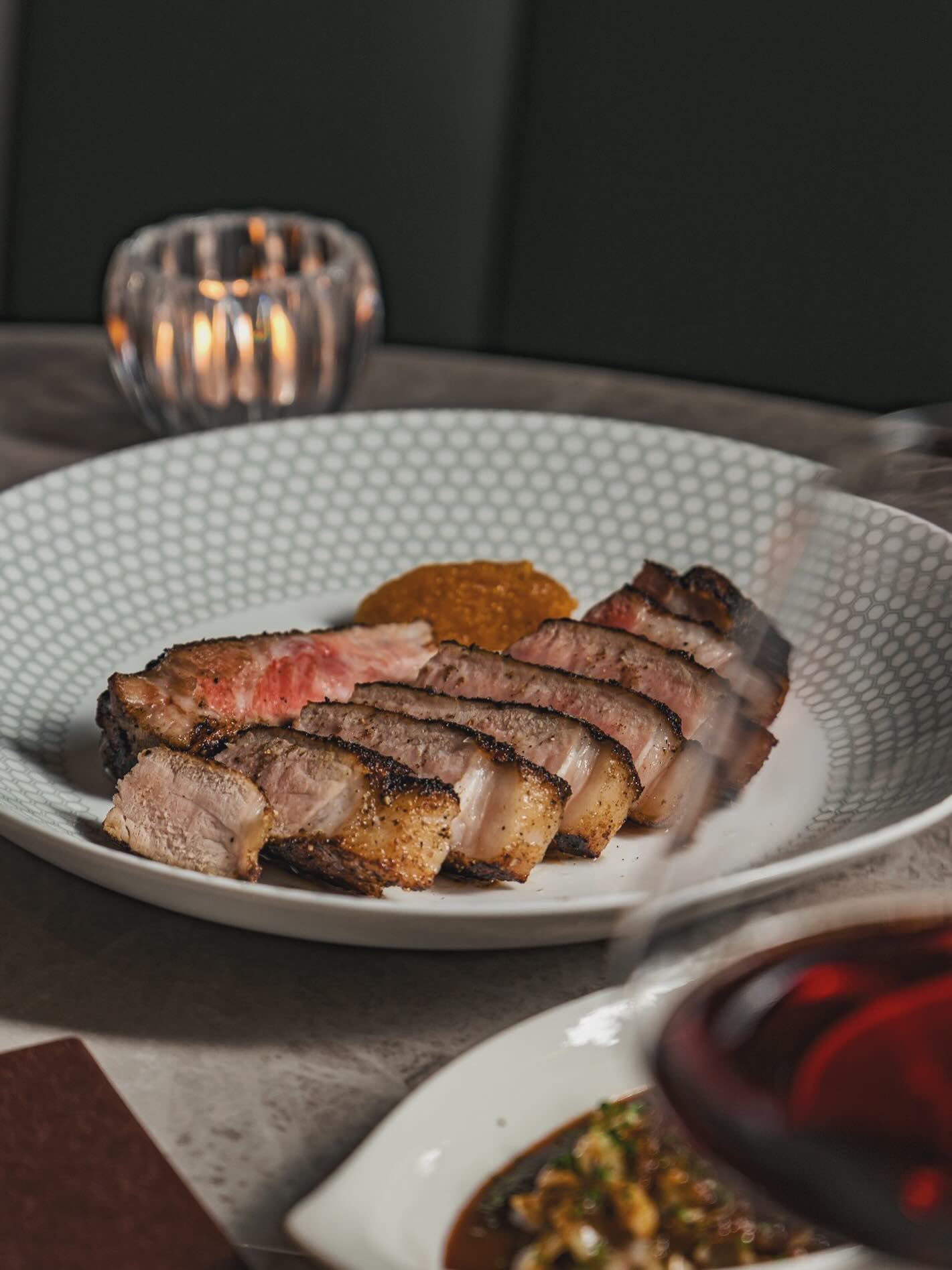 Boasting exceptional marbling, the tender Snake River Kurobuta Pork flaunts perfectly seared crust, showcasing the culinary expertise that goes into preparing this premium cut of pork.
It comes plated with a dollop of house-made apricot chutney and served with Japanese cabbage on the side.
Book your table now via link in bio.
54 Amoy Street, Singapore 069880
#steakhouse #steakhousesg #singaporesteakhouse #porkchopsg #amoystreet #54steakhouse #54amoystreet #steakdinner #steaklovers #steaknight