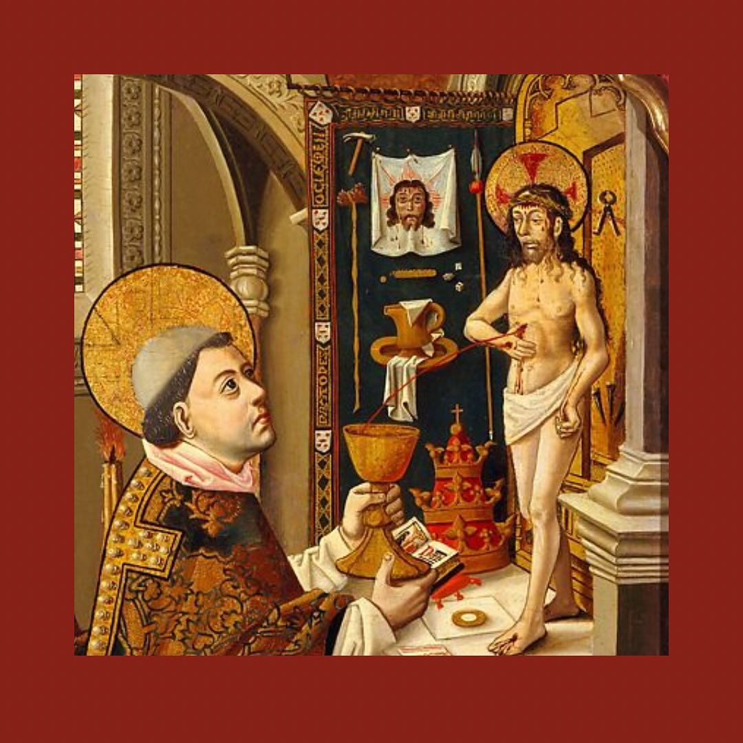 When was a time you had a personal experience with the Lord during mass? If not, pray that the Lord allows you this connection and experience!
Think about the universality of the church and liturgy next time when you attend mass, how does this reality of the unification of the mass reflect the theological reality of the unity of the Church?
How can you make Christ present in your life and work?
•
Image: The Mass of Saint Gregory, Spanish Painter,1490-1500. Metropolitan Museum of Art, New York City, New York, United States of America.
•
•
#beauty #sacredart #art #adportacaeli #catholic #catholiclifestyle #prayer #faith #truegoodandbeautiful #catholicart #catholicconvert #arthistory #religious #massofstgregory #saint #gregory #gregorythegreeat #met #newyork #metropolitanmuseumofart