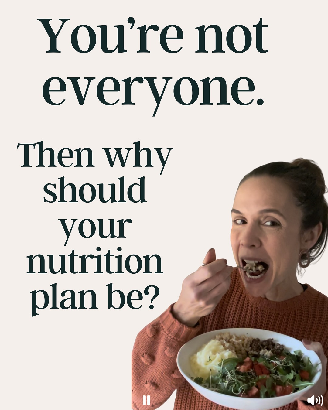 A personalized nutrition plan is like a secret weapon for women over 40, helping them thrive during a transformative stage of life. As women enter their 40s and beyond, their bodies undergo changes—hormone fluctuations, a slower metabolism, and shifting nutritional requirements. The “one-size-fits-all” diets just don’t cut it anymore.
With a tailored nutrition plan, women can target their unique needs: boosting energy, supporting bone and heart health, managing weight, and even easing menopause symptoms. It’s not just about eating less or counting calories—it’s about choosing the right foods that work with your body, not against it. A personalized approach can help prevent chronic issues like osteoporosis and heart disease, making every meal an opportunity for better health.
Ultimately, a custom nutrition plan empowers women to feel their best, stay strong, and enjoy life to the fullest. It’s about embracing this chapter with confidence, knowing your nutrition is working just for you.
💖,
Anna.
#womenshealth #nutrition #menopause